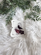 Raven & Cards Sticker