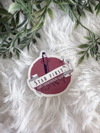 Stab First Ask Questions Later Sticker