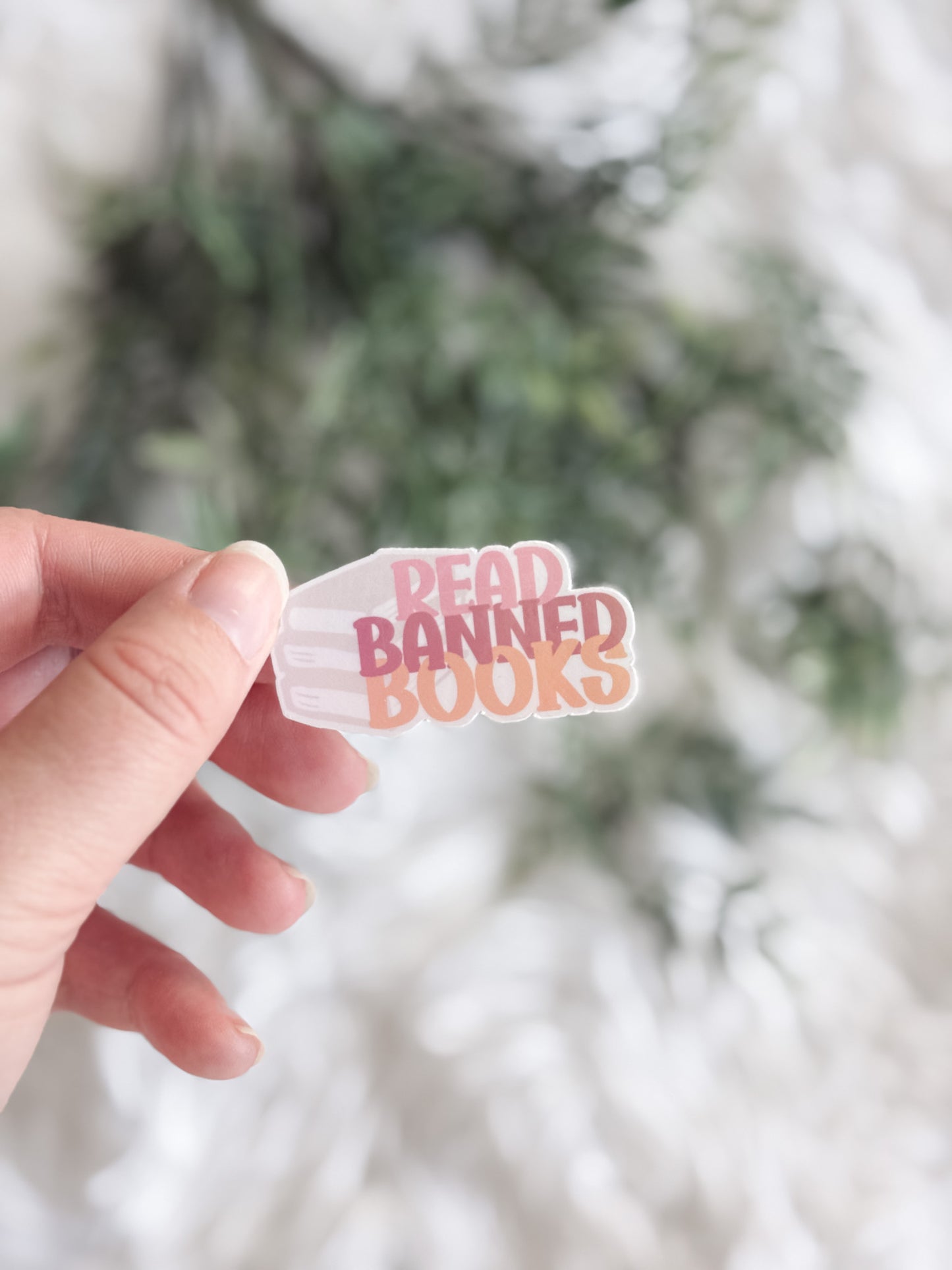 Read Banned Books Sticker