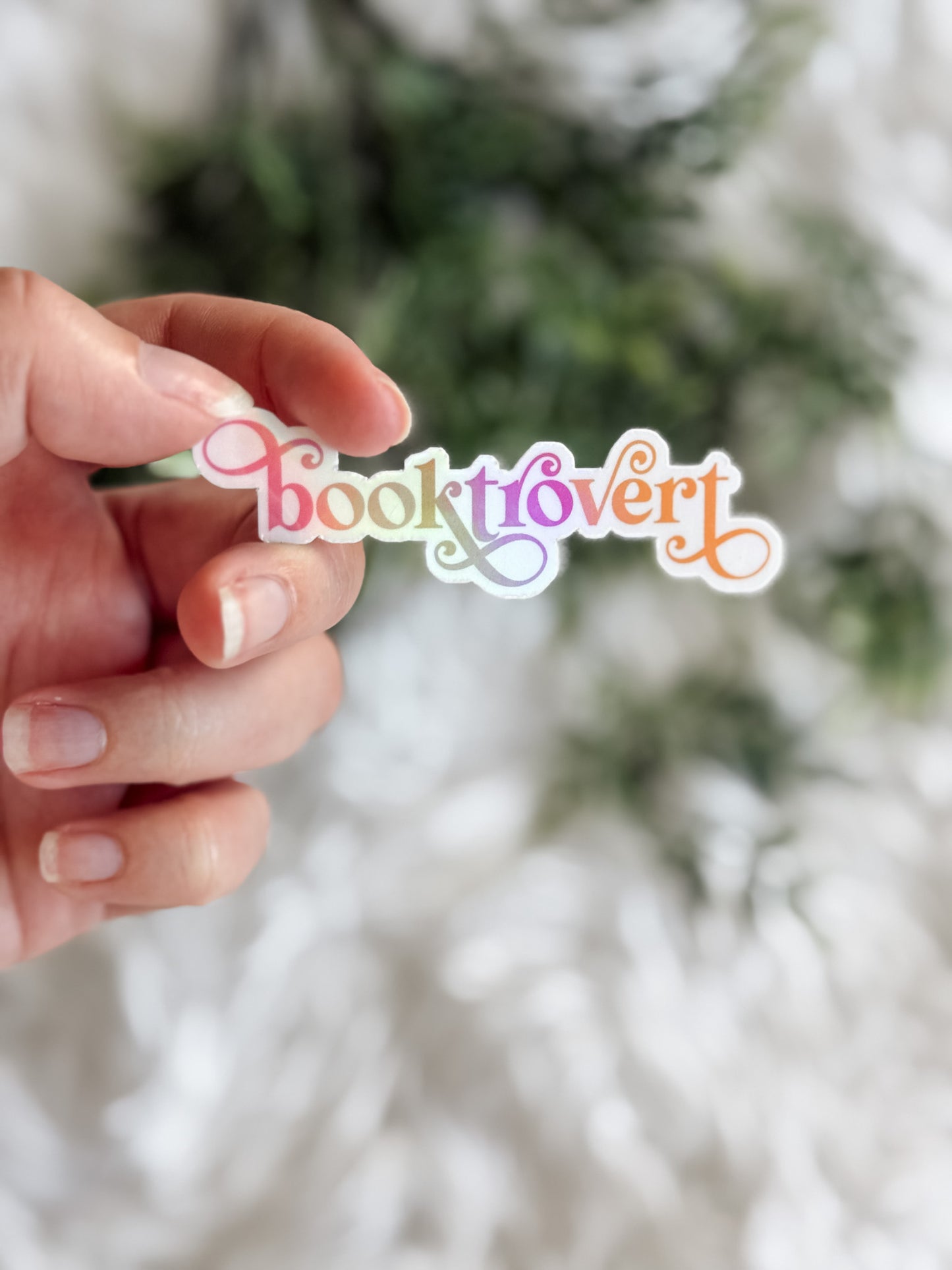 Booktrovert Sticker