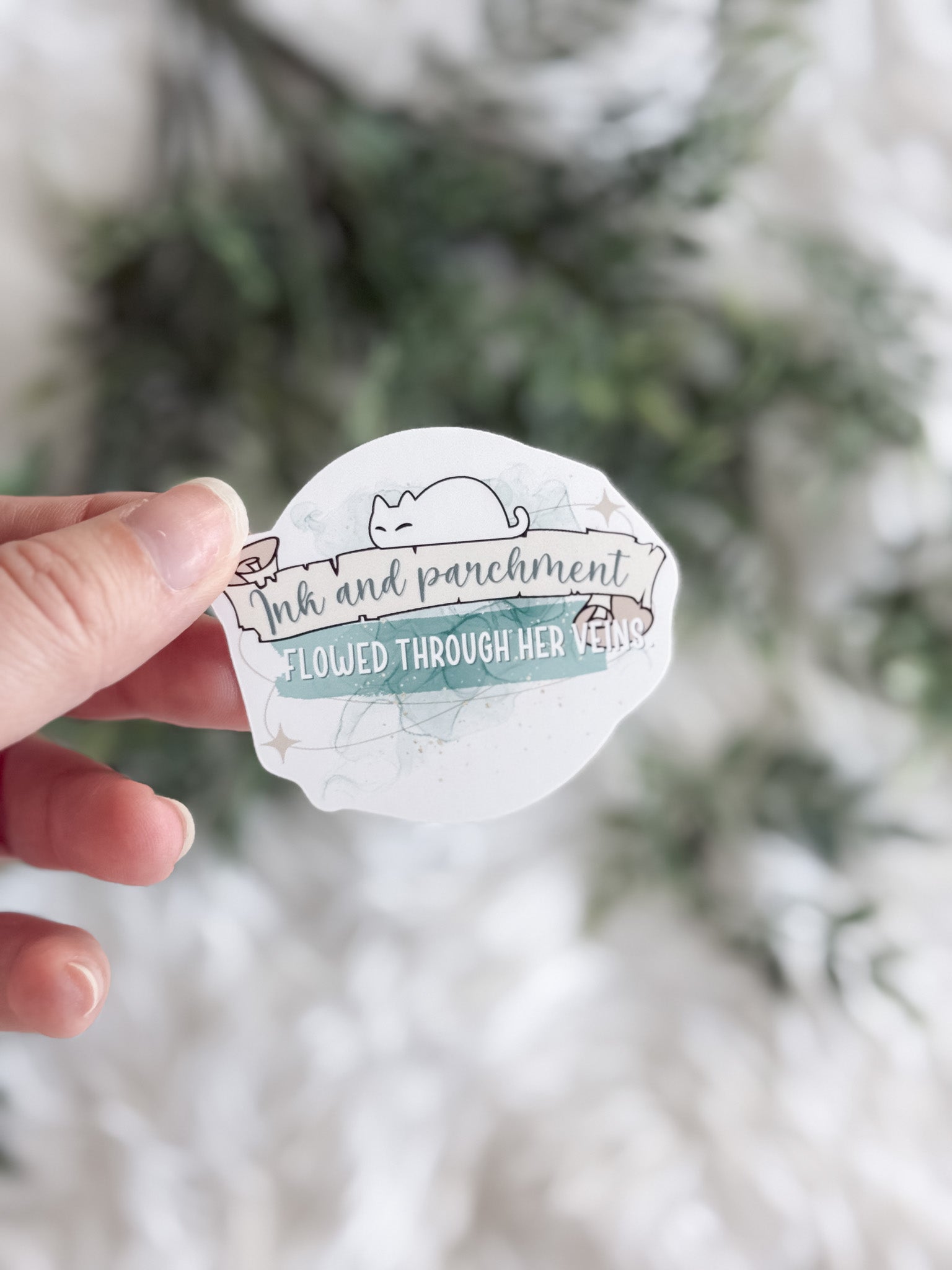 Ink And Parchment Sticker
