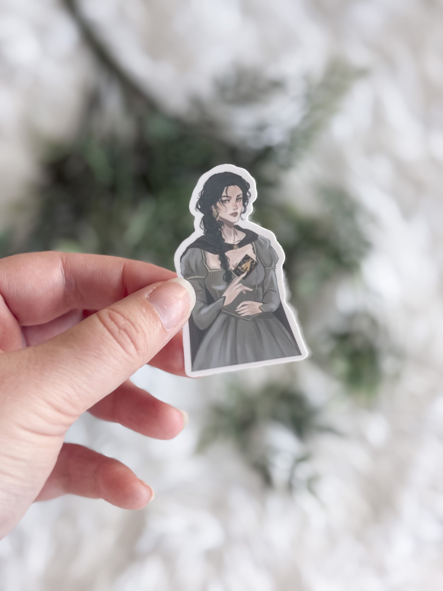 Elspeth Spindle Sticker