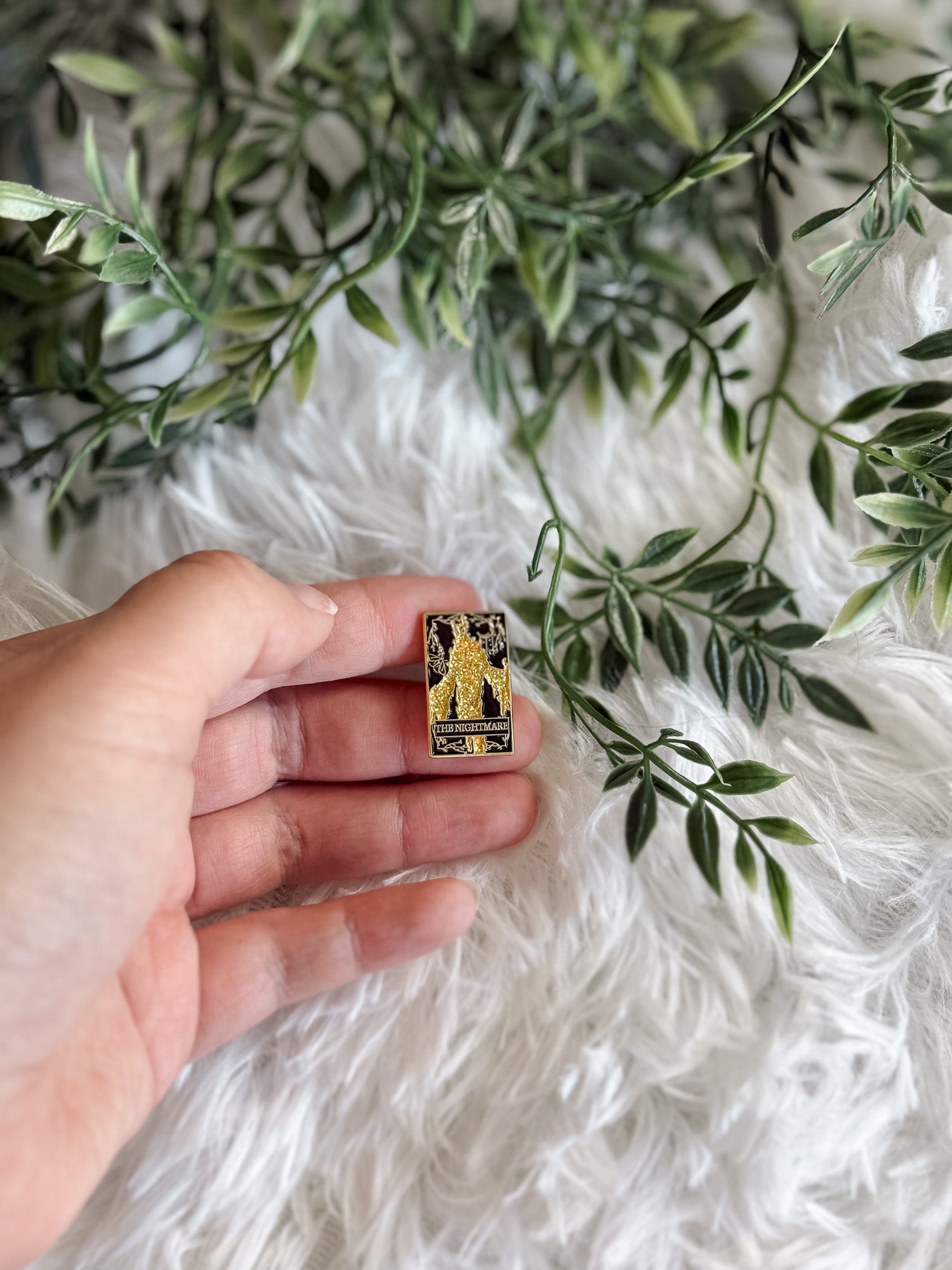 The Nightmare Providence Card Enamel Pin