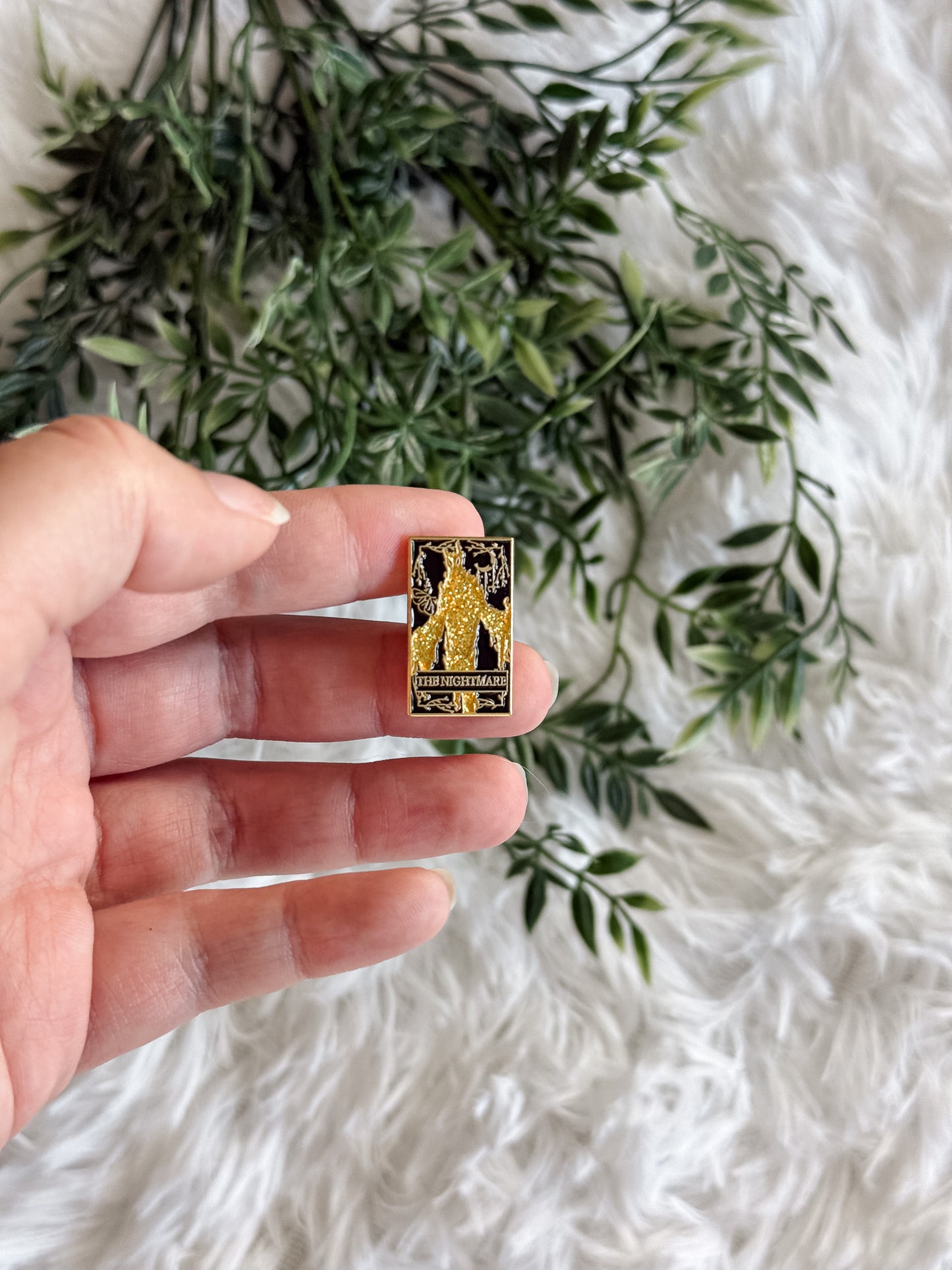 The Nightmare Providence Card Enamel Pin | One Dark Window