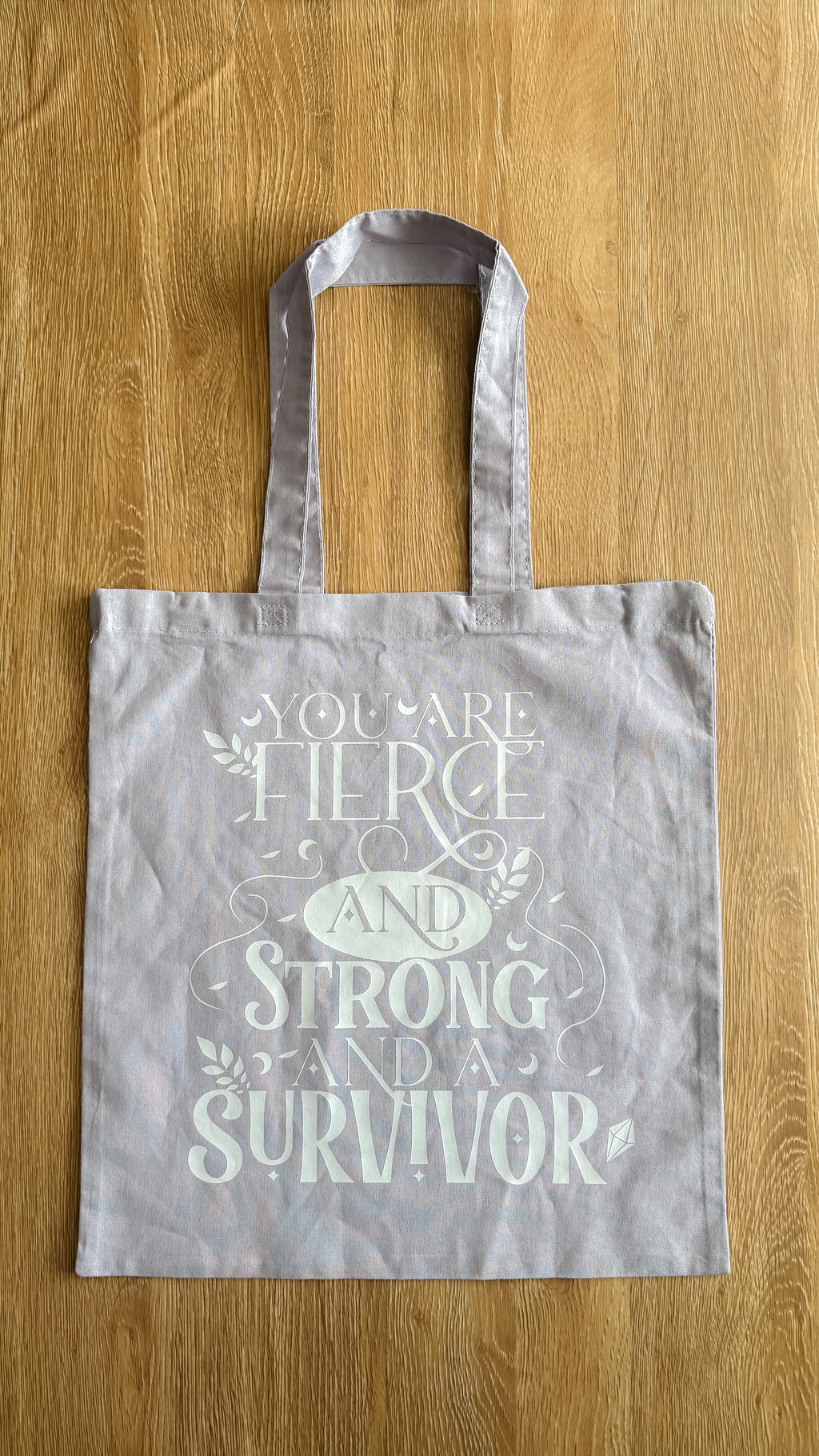 You Are Fierce And Strong Tote Bag [SAMPLE]