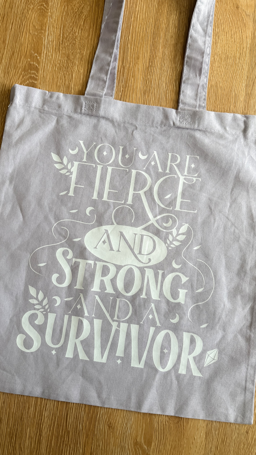 You Are Fierce And Strong Tote Bag [SAMPLE]
