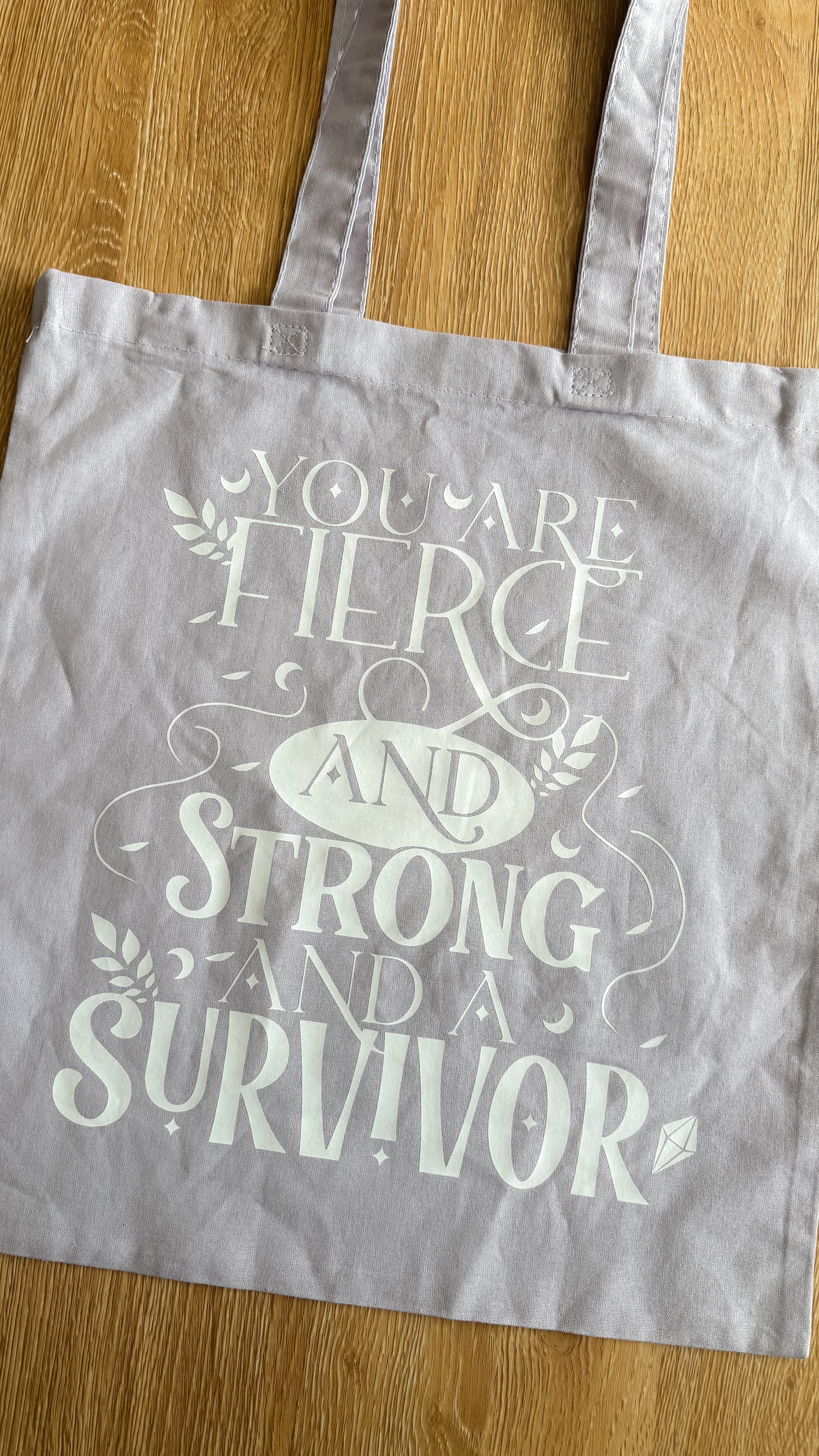 You Are Fierce And Strong Tote Bag