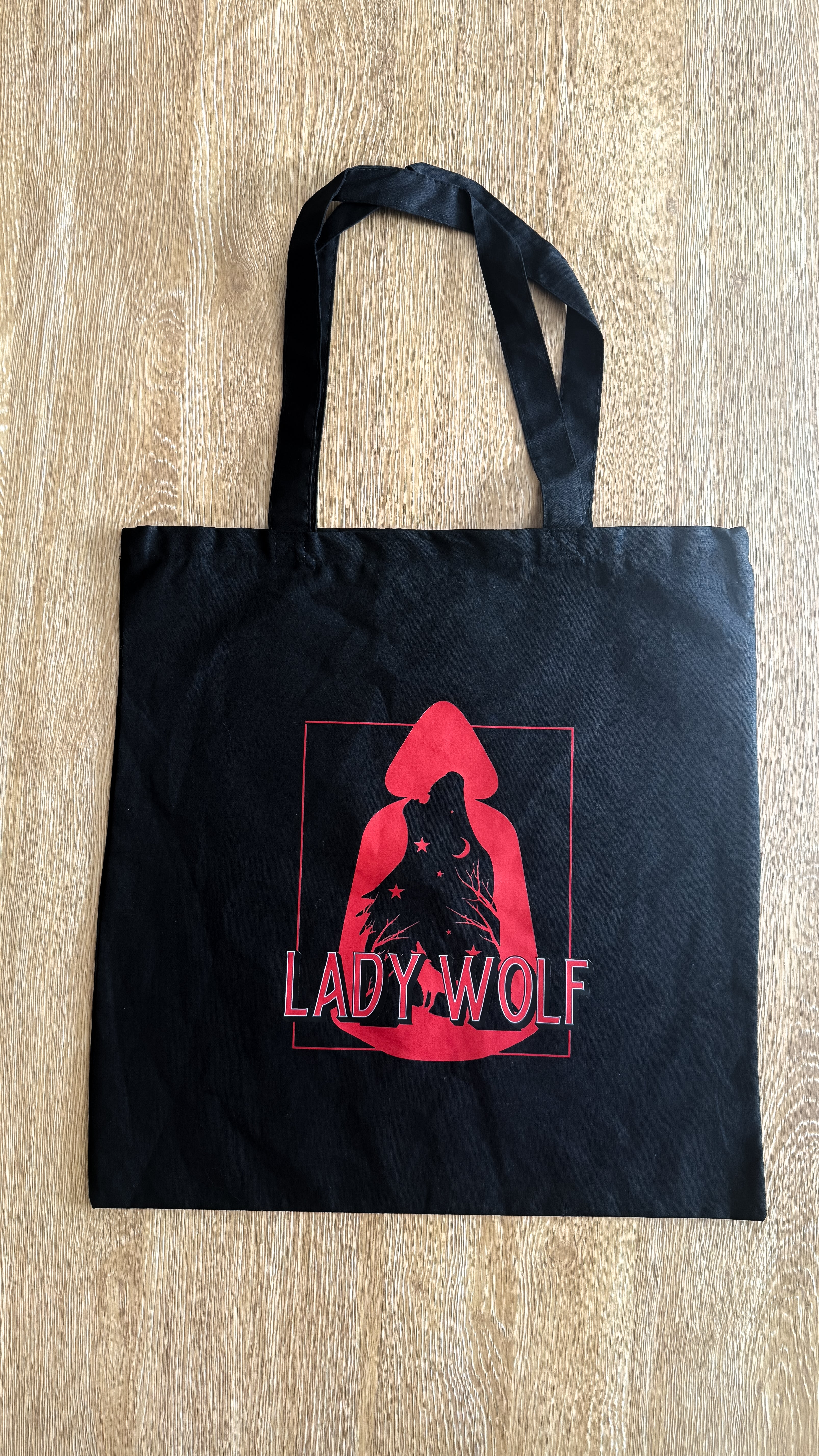 Lady Wolf Tote Bag