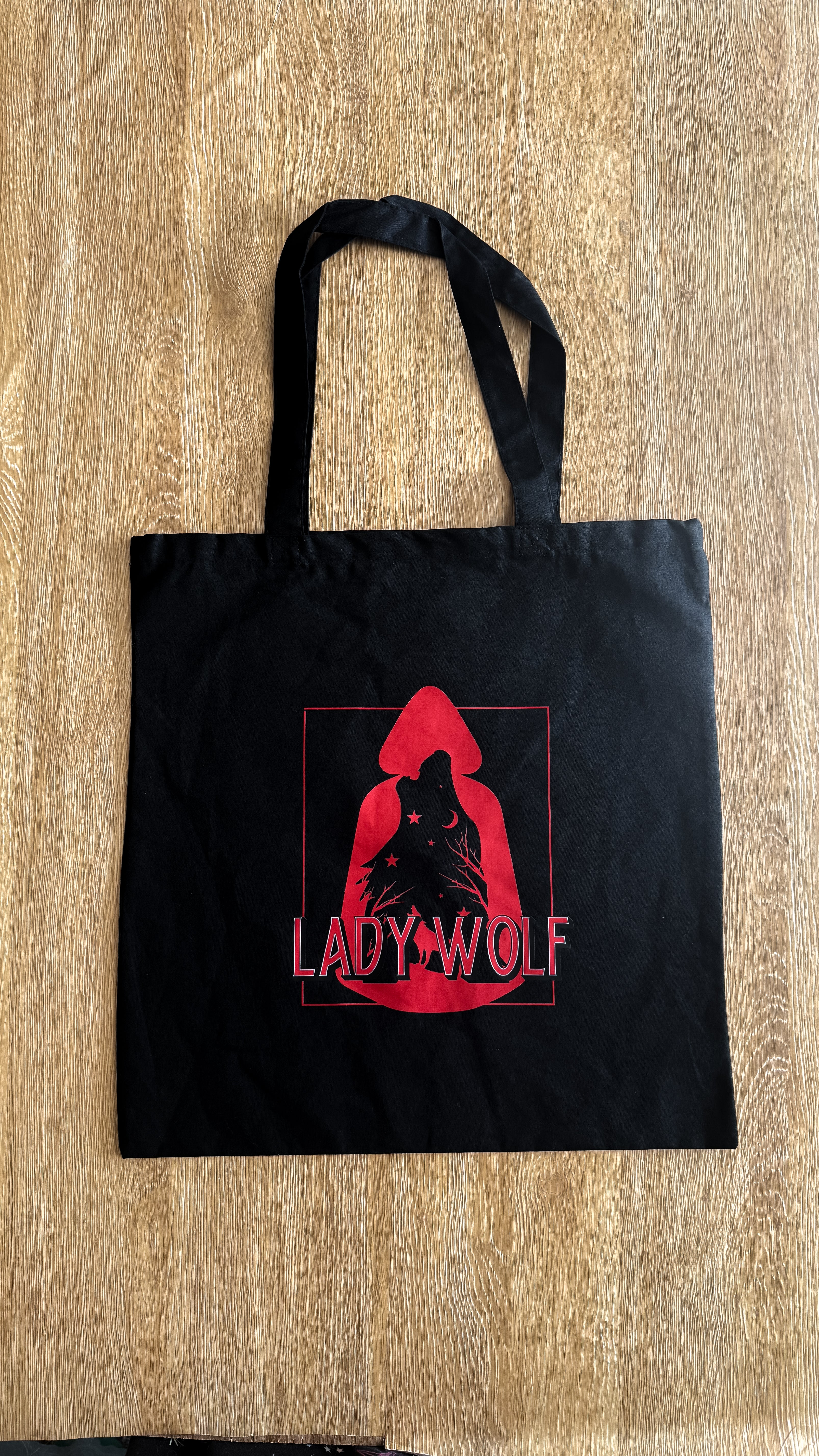 Lady Wolf Tote Bag