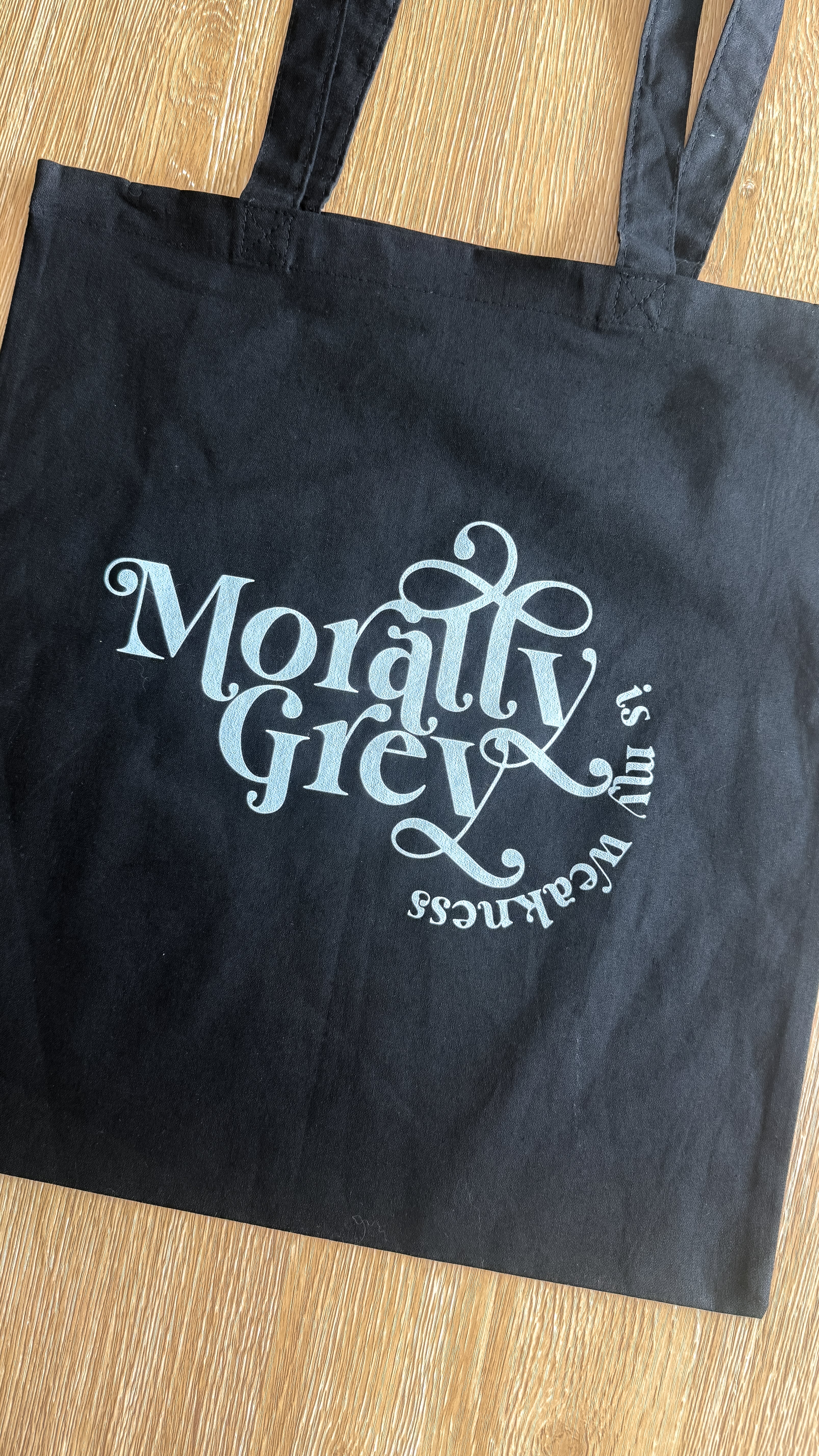Morally Grey Tote Bag