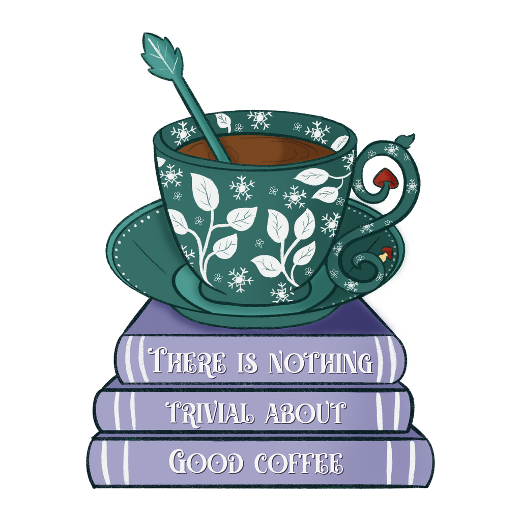 There Is Nothing Trivial About Good Coffee Sticker