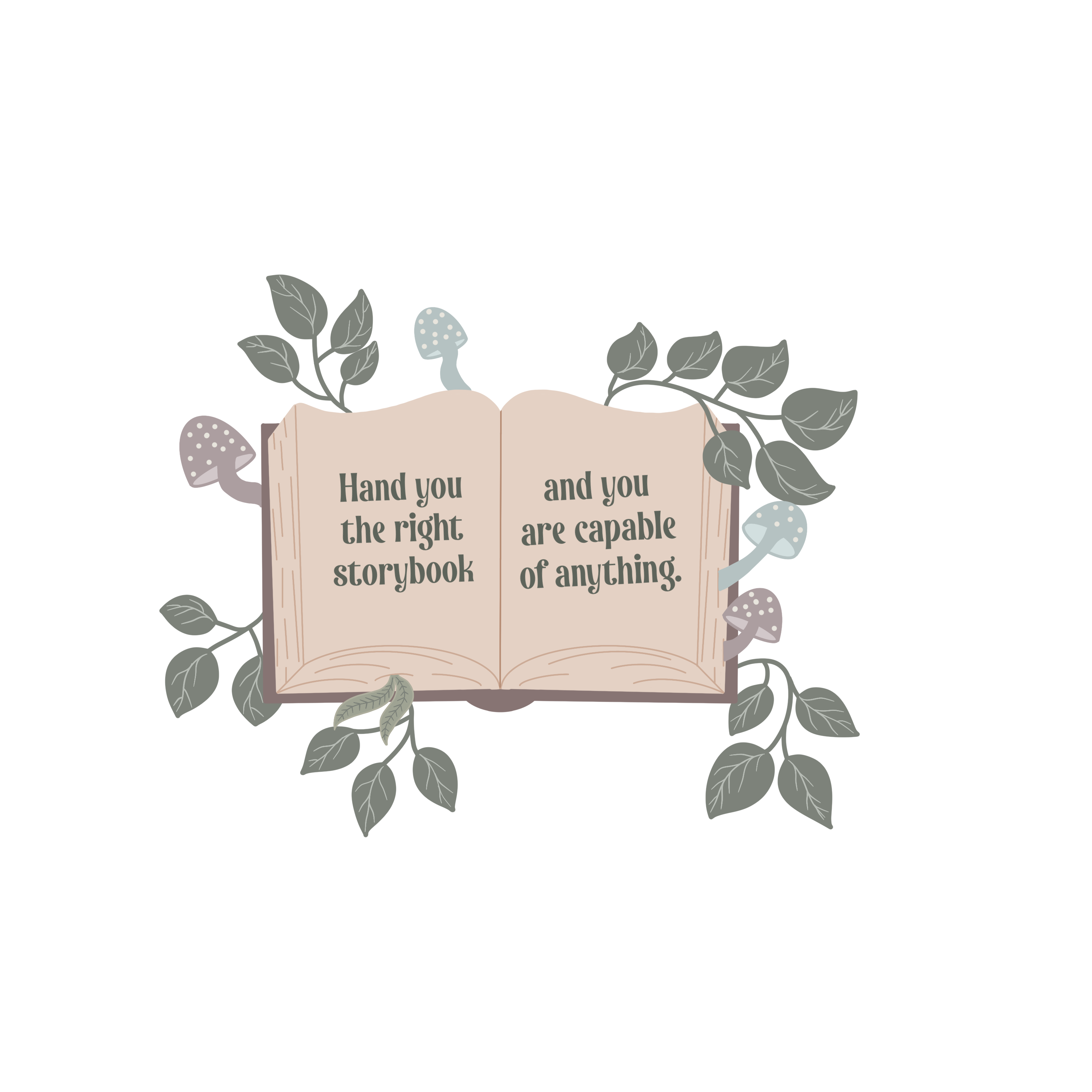 Hand You the Right Storybook Sticker