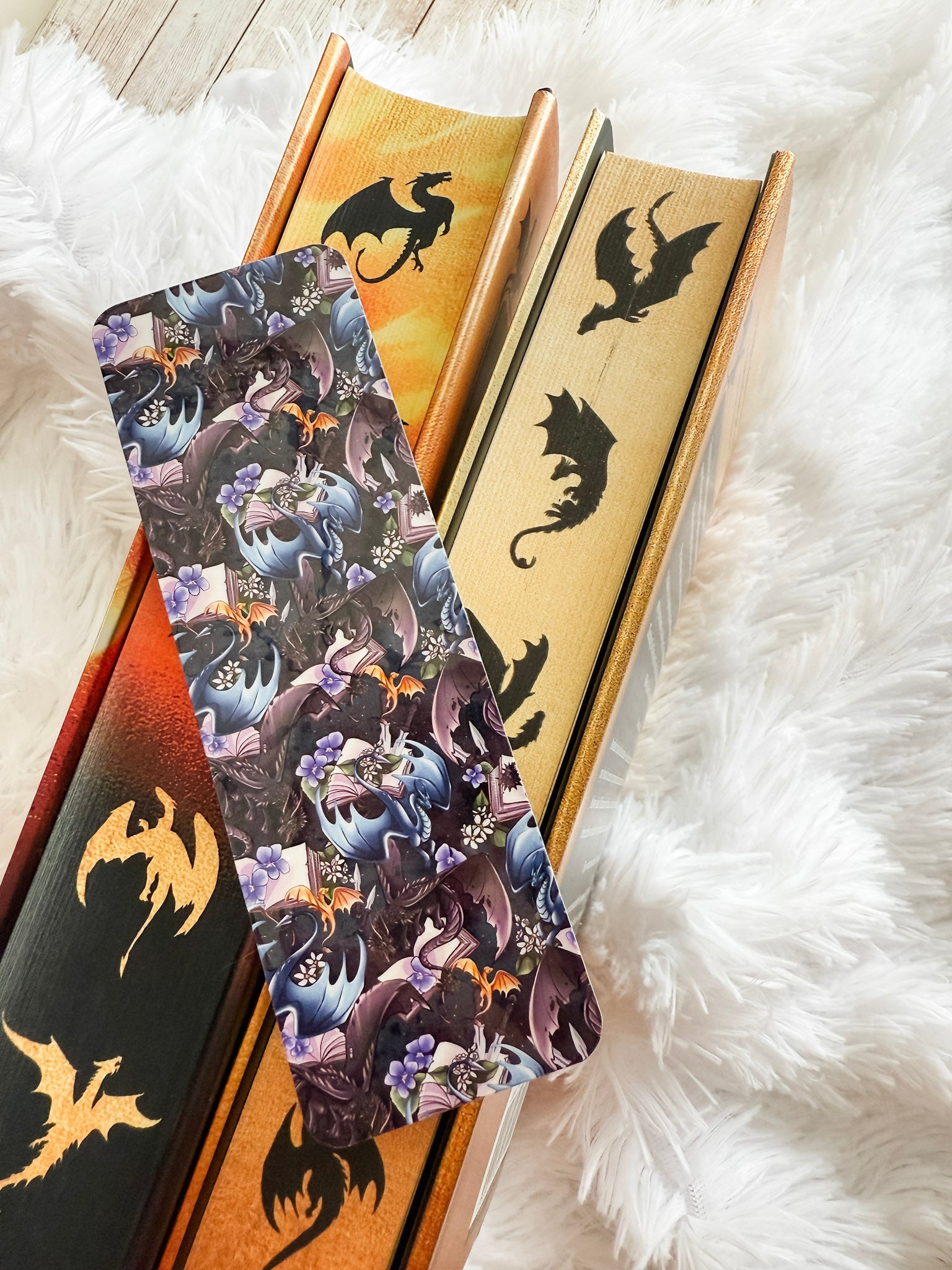 Fourth Wing Dragons Bookmark