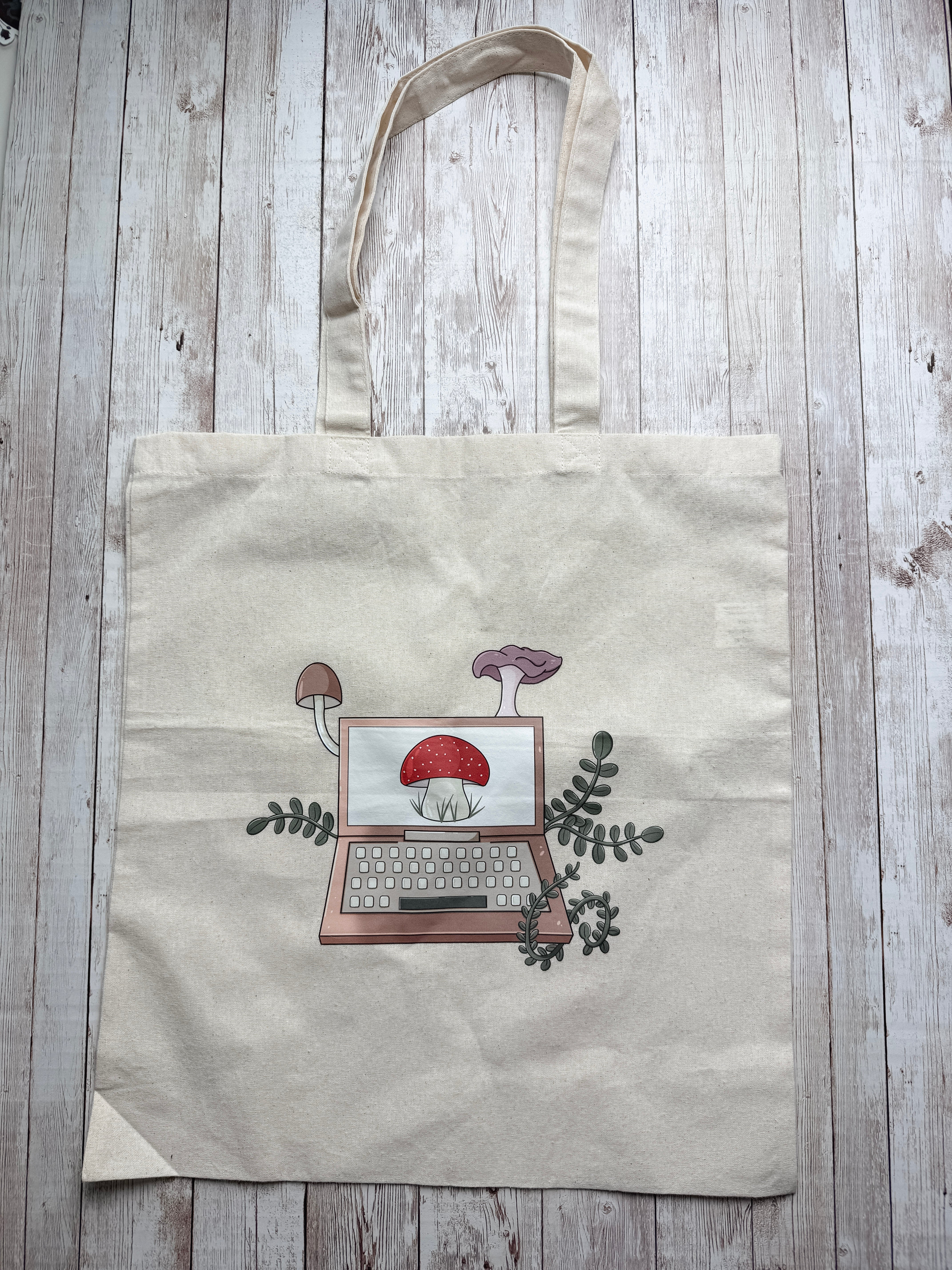 Cottagecore Laptop Tote Bag