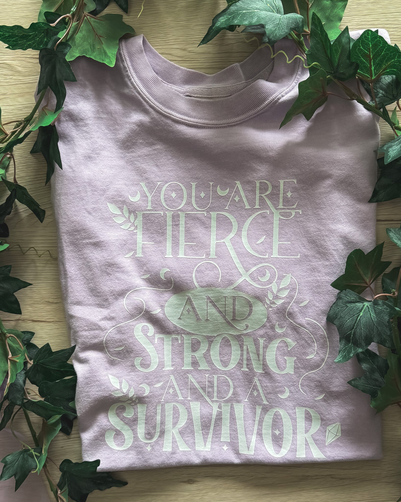 You Are Fierce and Strong Tee [SAMPLE]