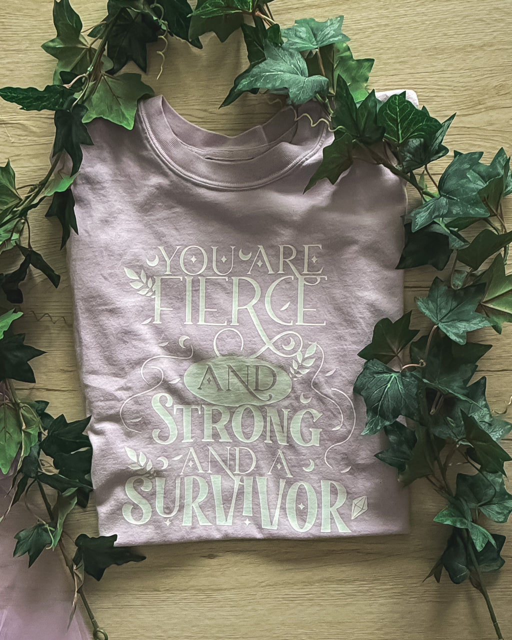 You Are Fierce and Strong Tee [SAMPLE]