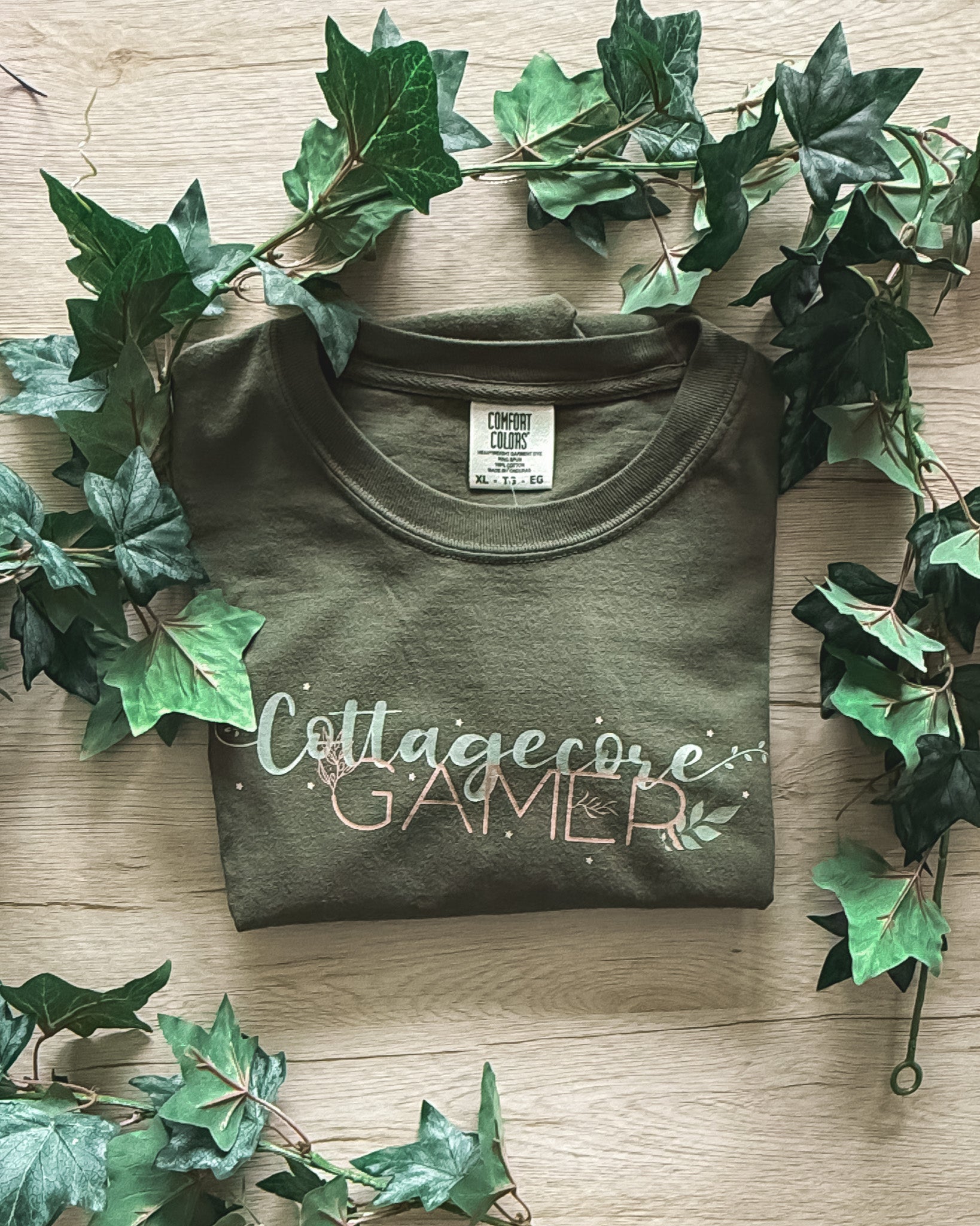 Cottagecore Gamer Tee [SAMPLE]