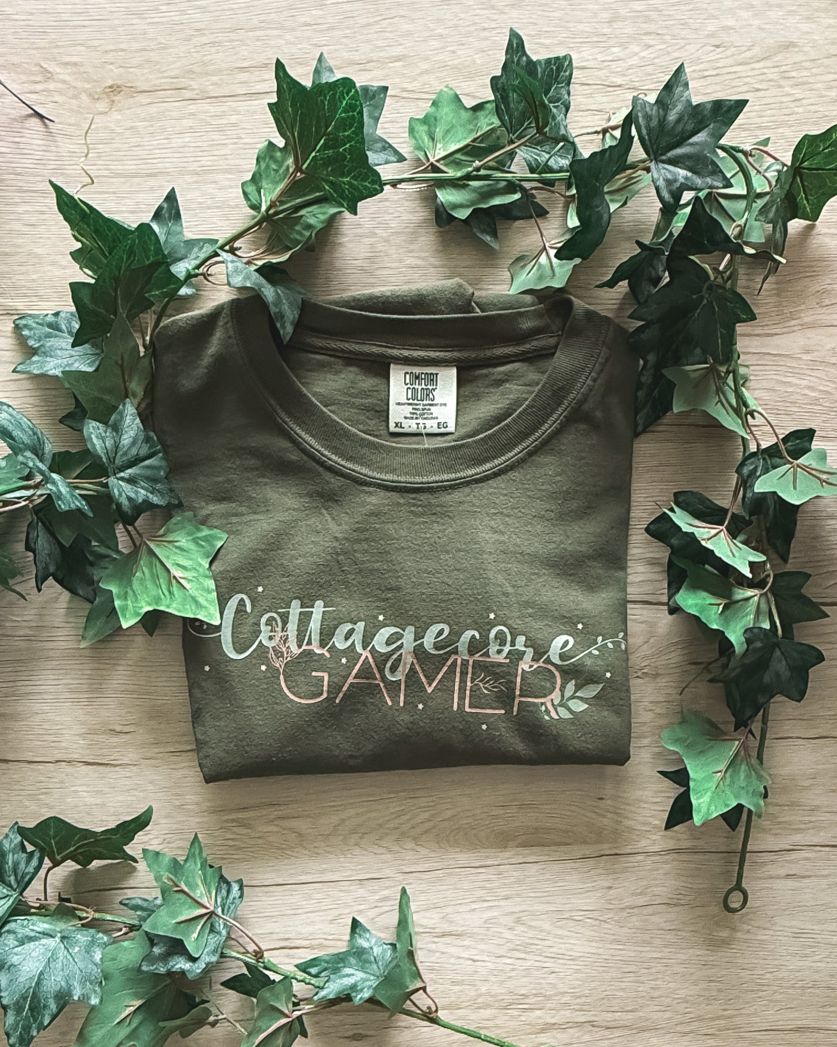 Cottagecore Gamer Tee [SAMPLE]