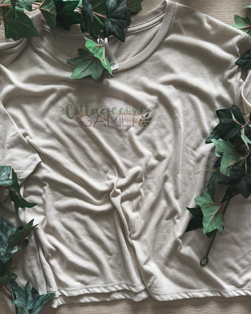 Cottagecore Gamer Cropped Tee [SAMPLE]