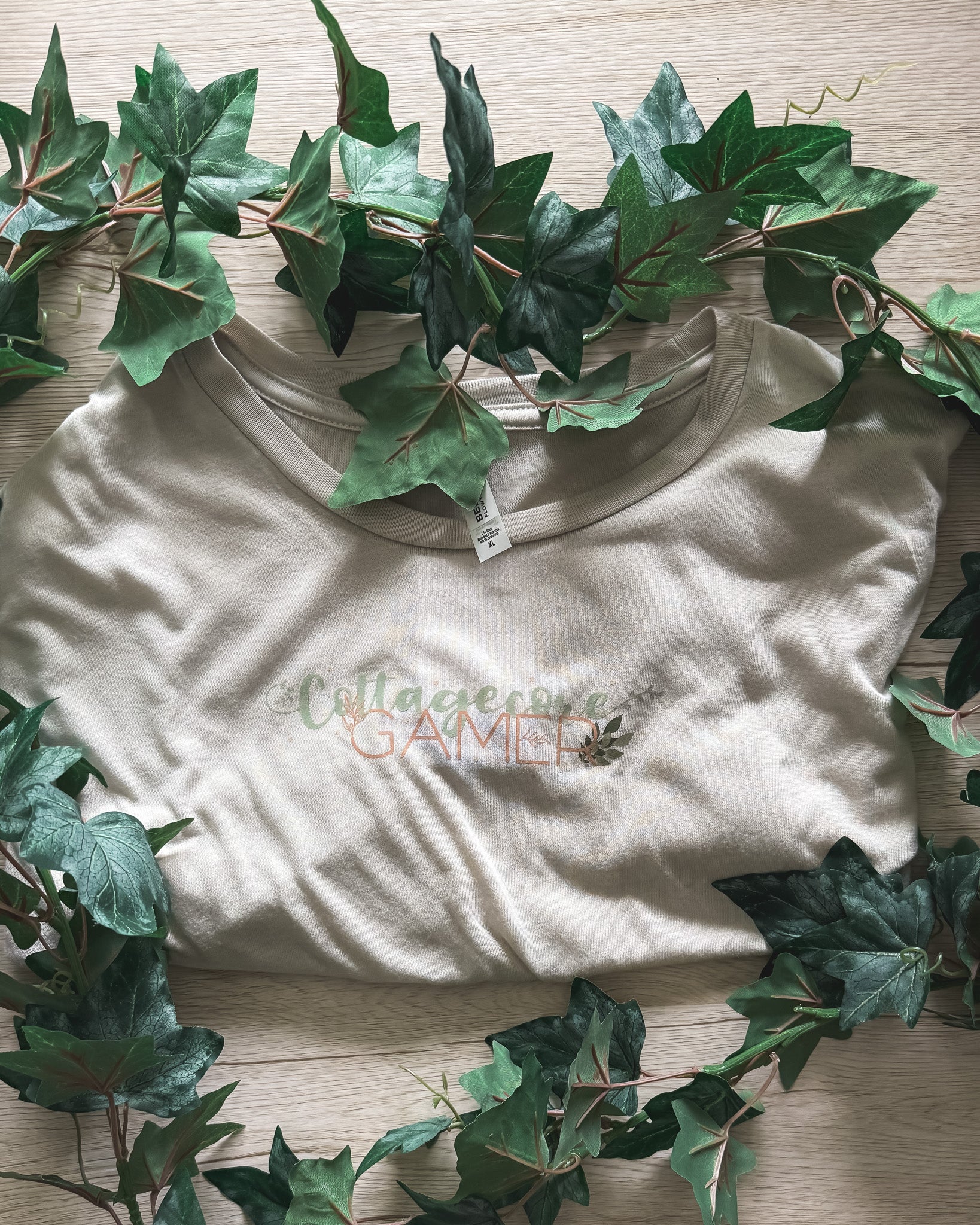Cottagecore Gamer Cropped Tee [SAMPLE]