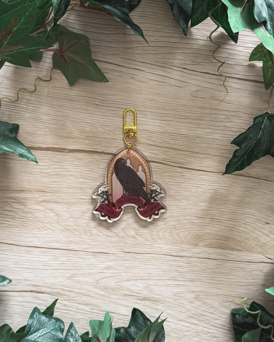 Be Wary Keychain