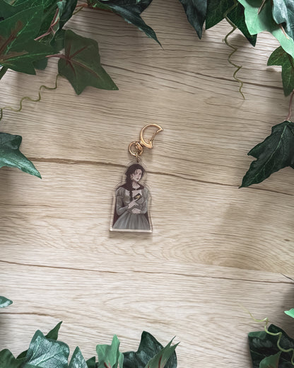 Elspeth Spindle Acrylic Keychain
