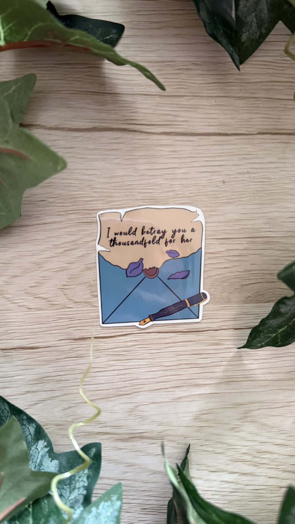 Betray You A Thousandfold Sticker