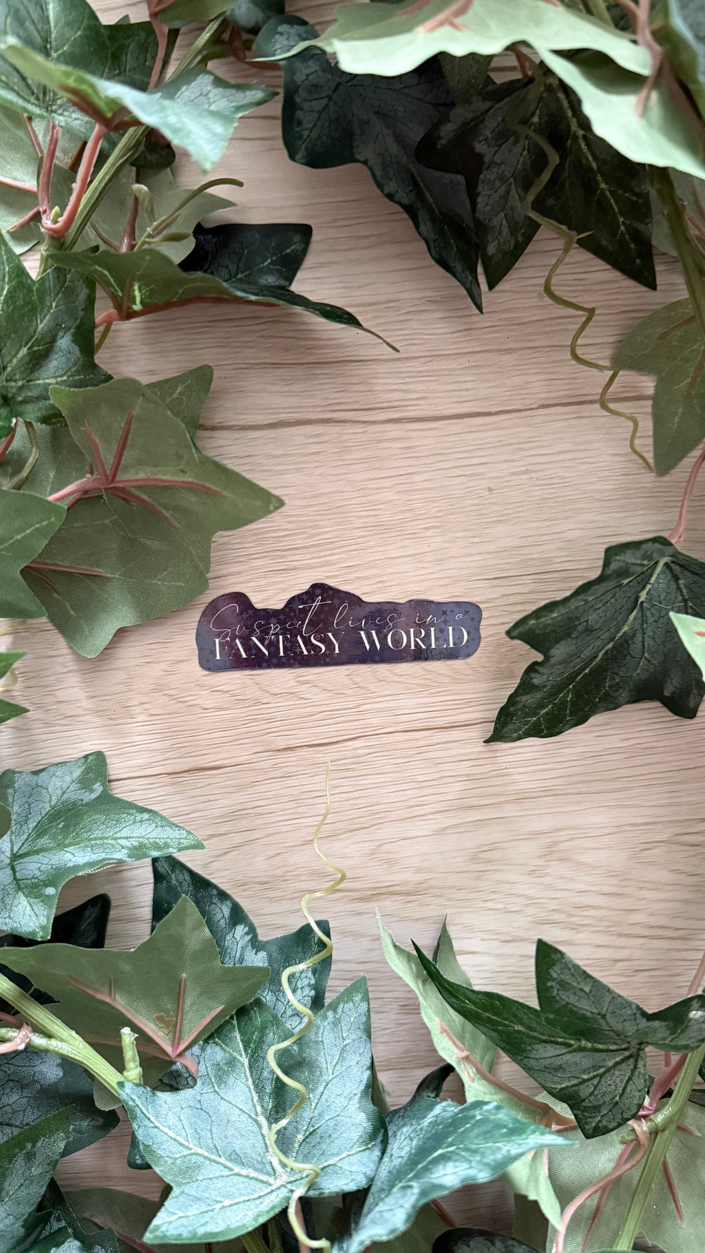 Suspect Lives in a Fantasy World