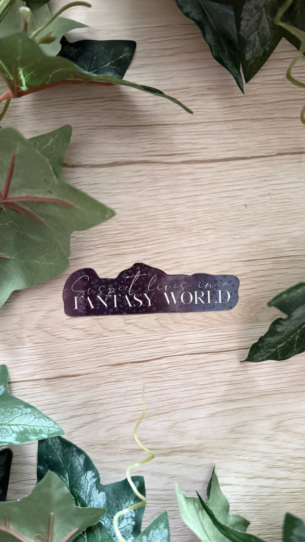 Suspect Lives in a Fantasy World