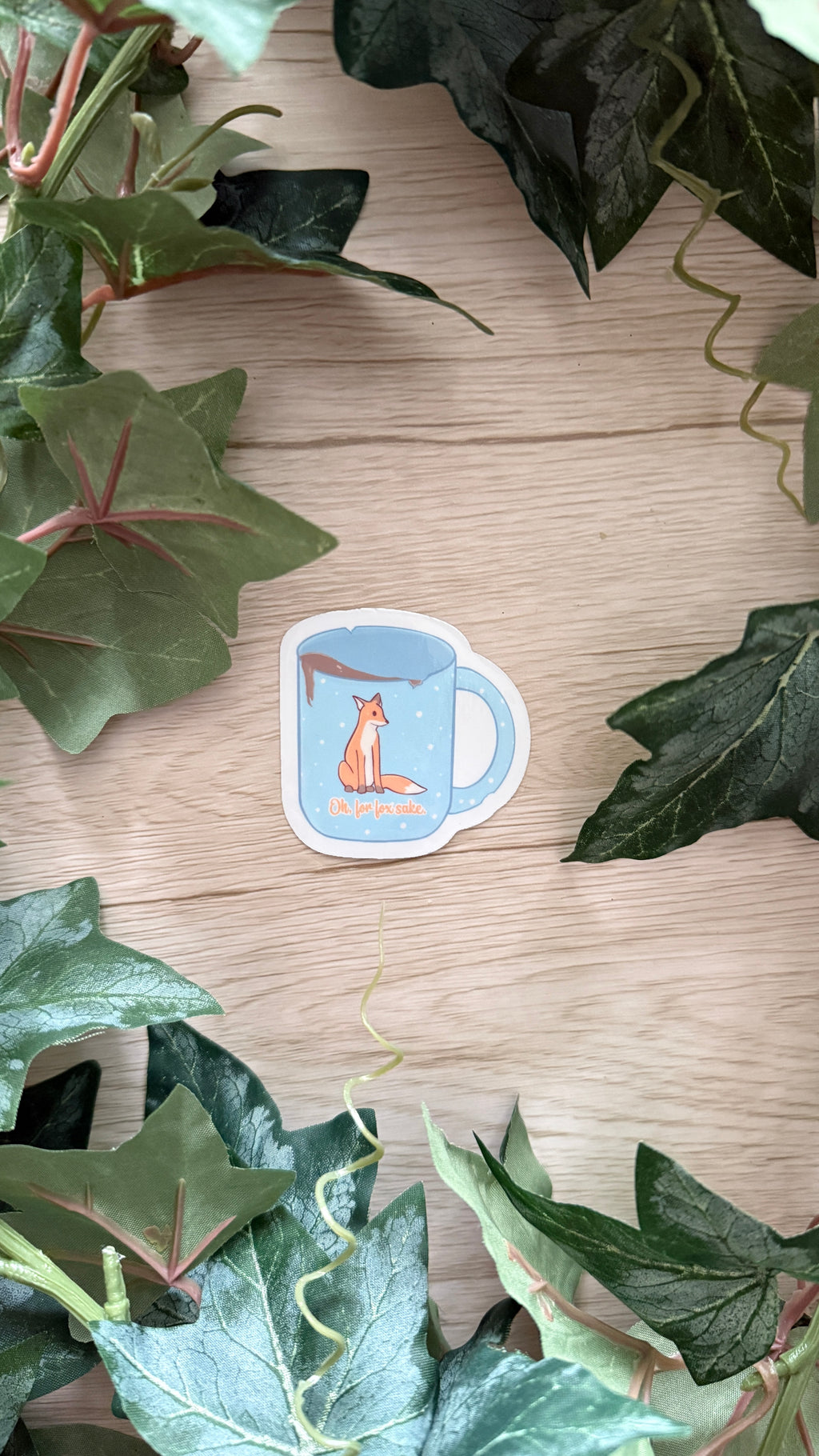Oh For Fox Sake Sticker