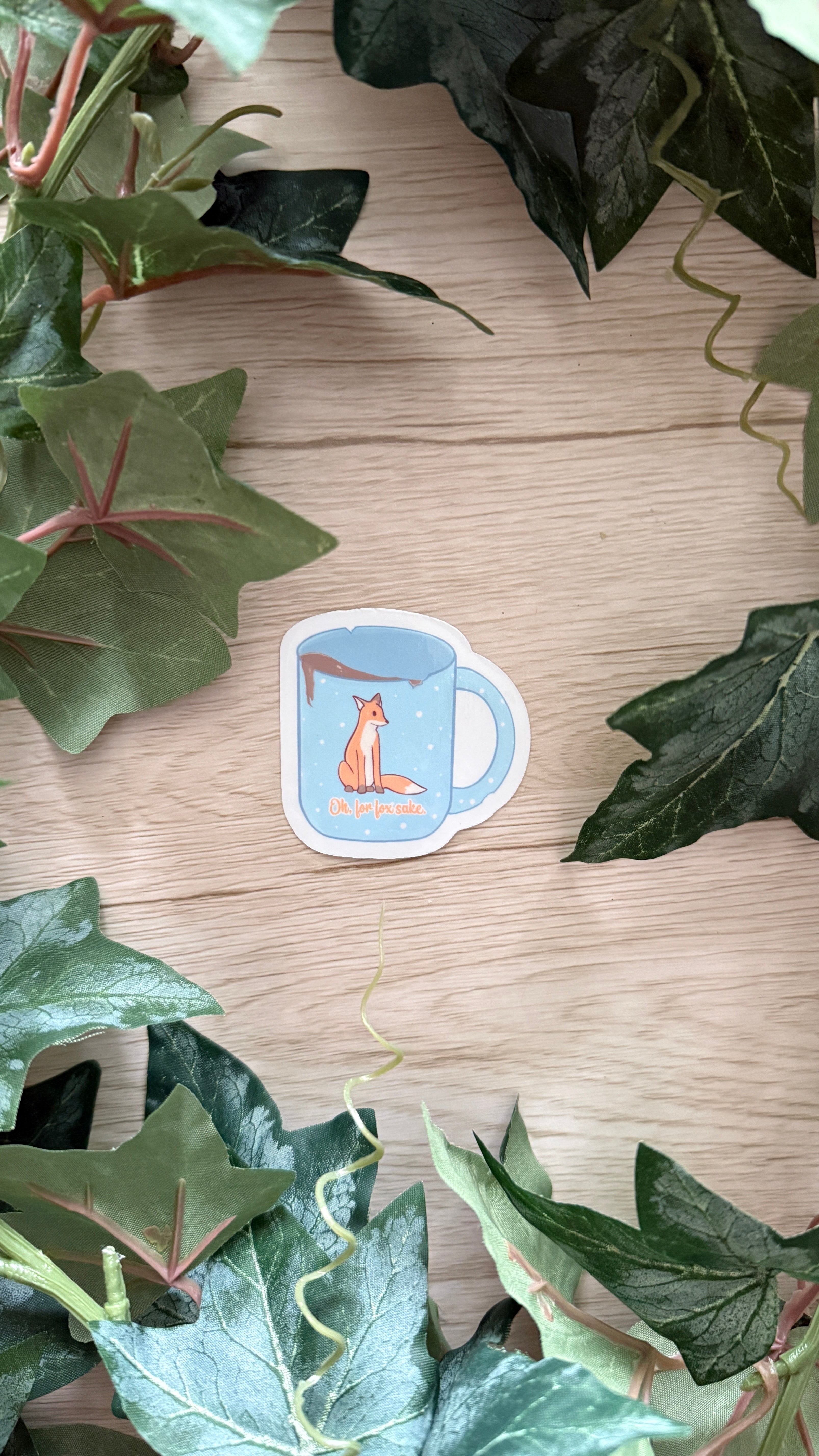 Oh For Fox Sake Sticker