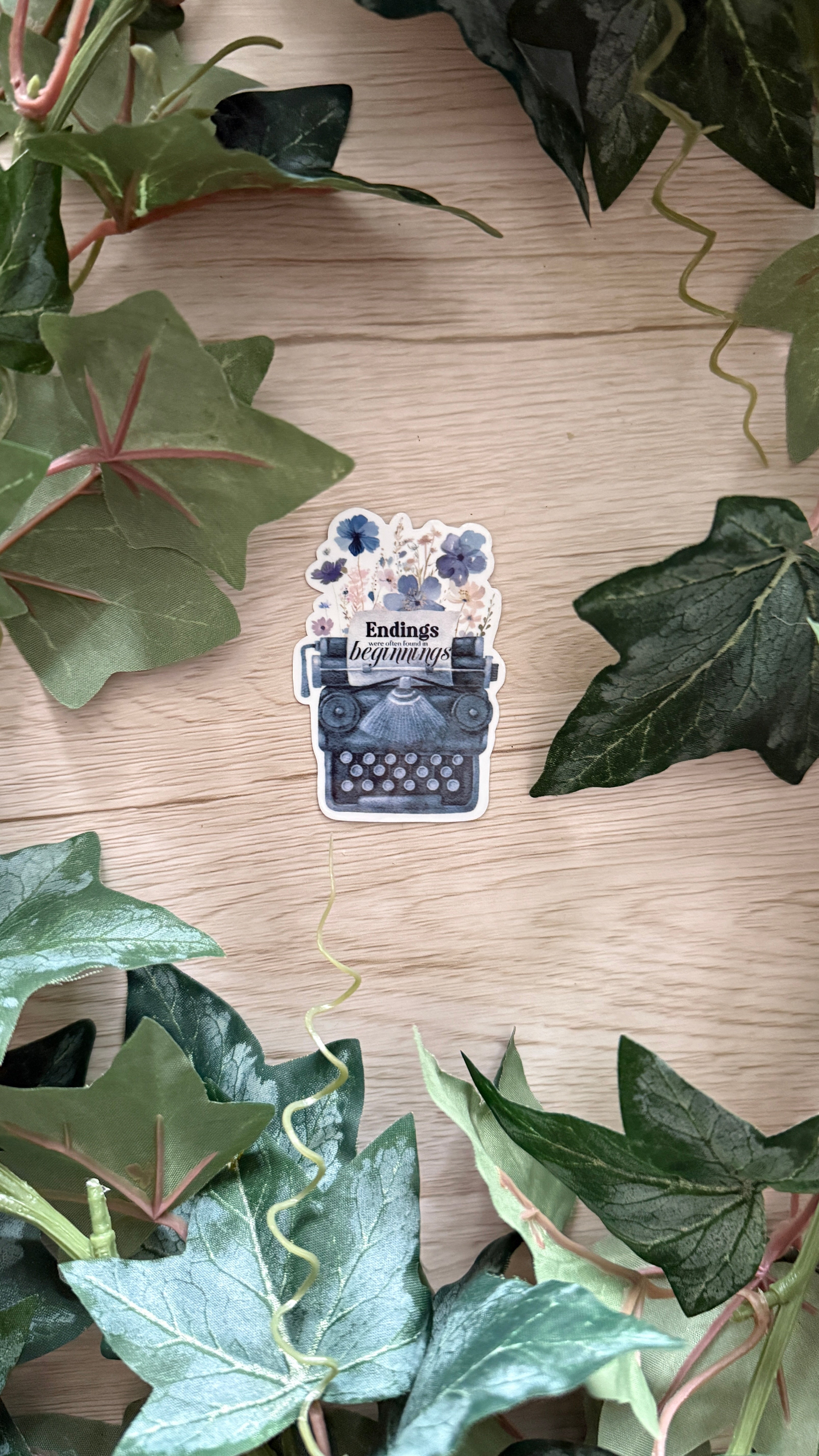 Endings & Beginnings Sticker