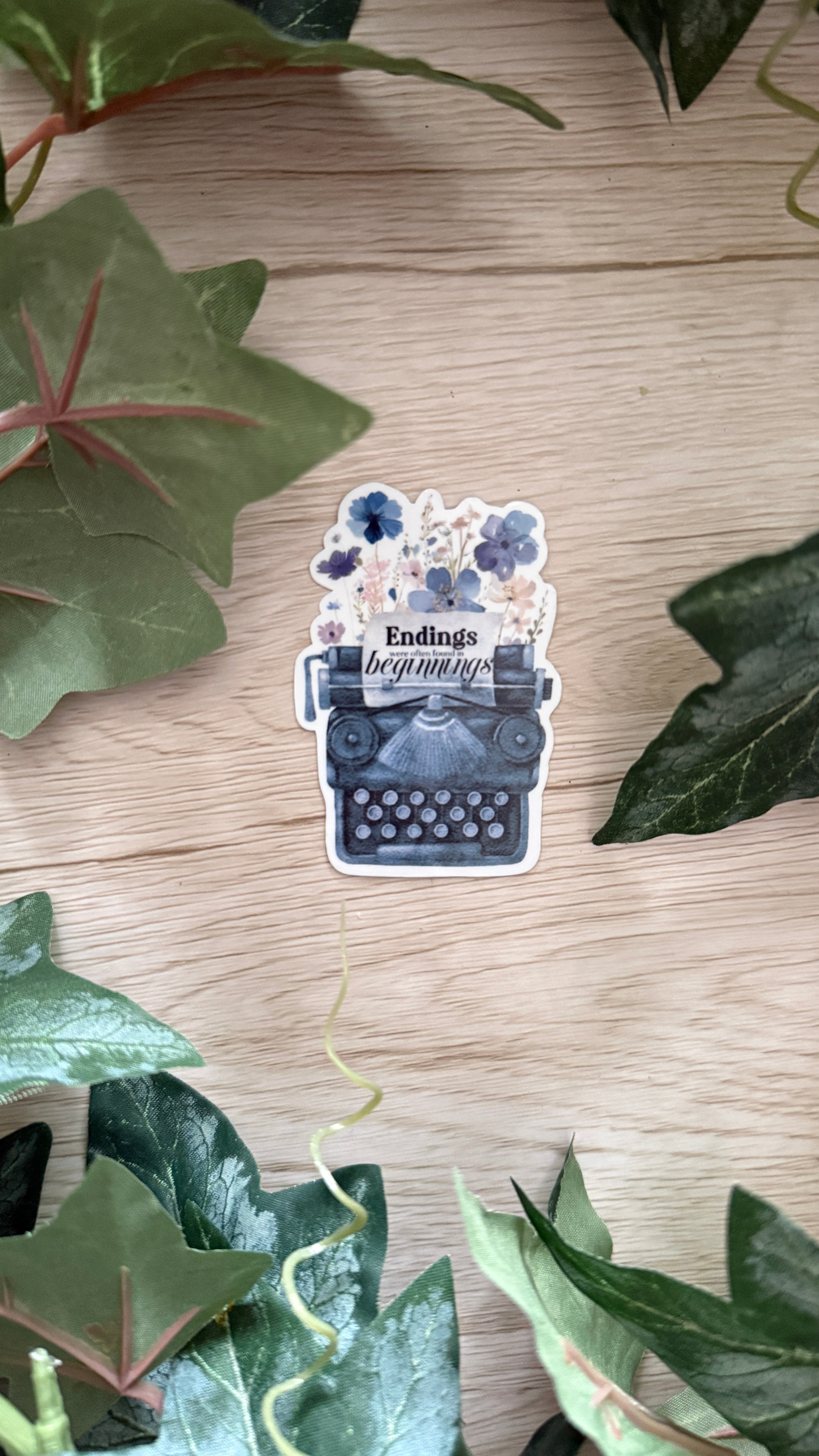 Endings & Beginnings Sticker