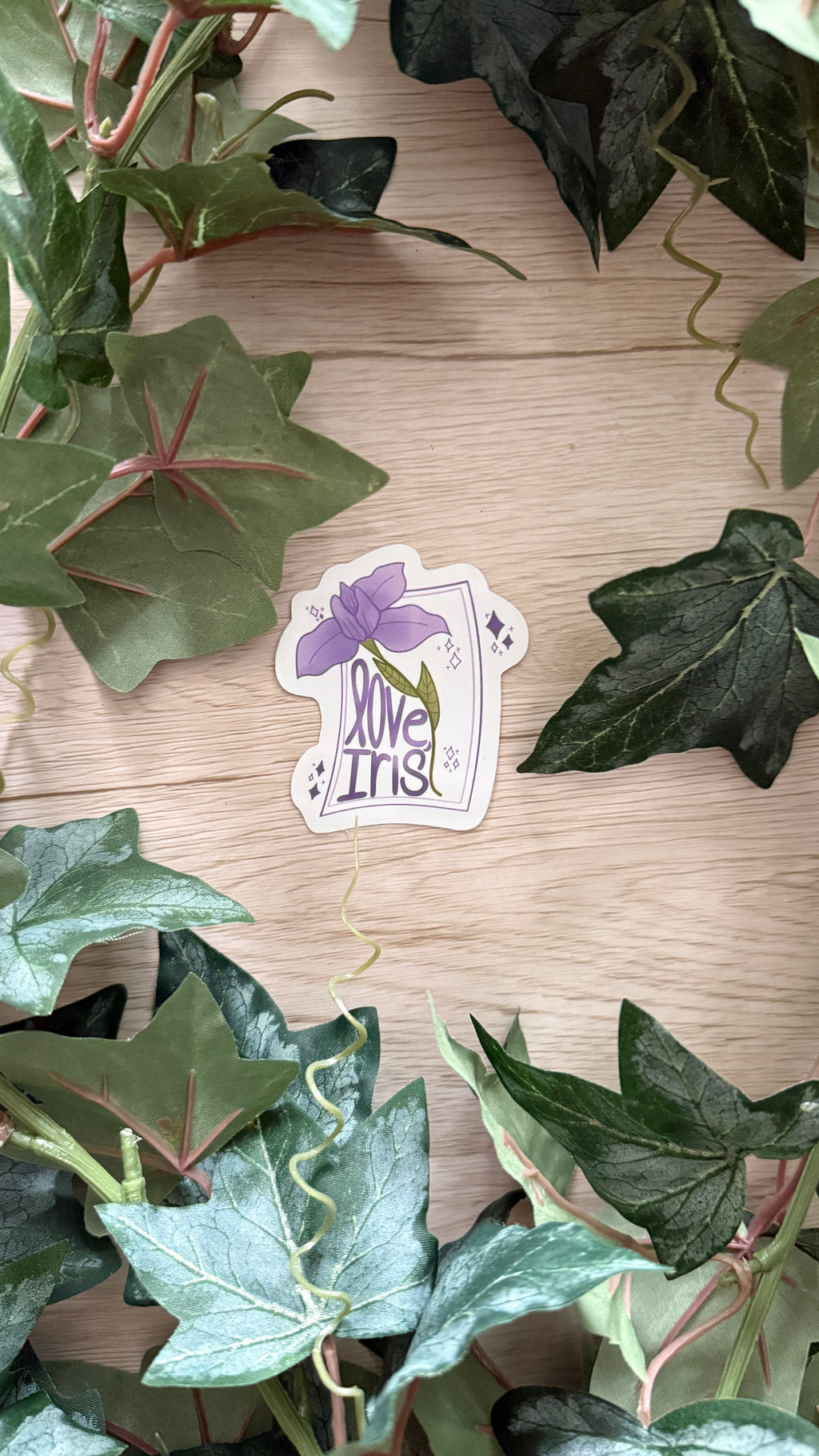 Love, Iris Sticker