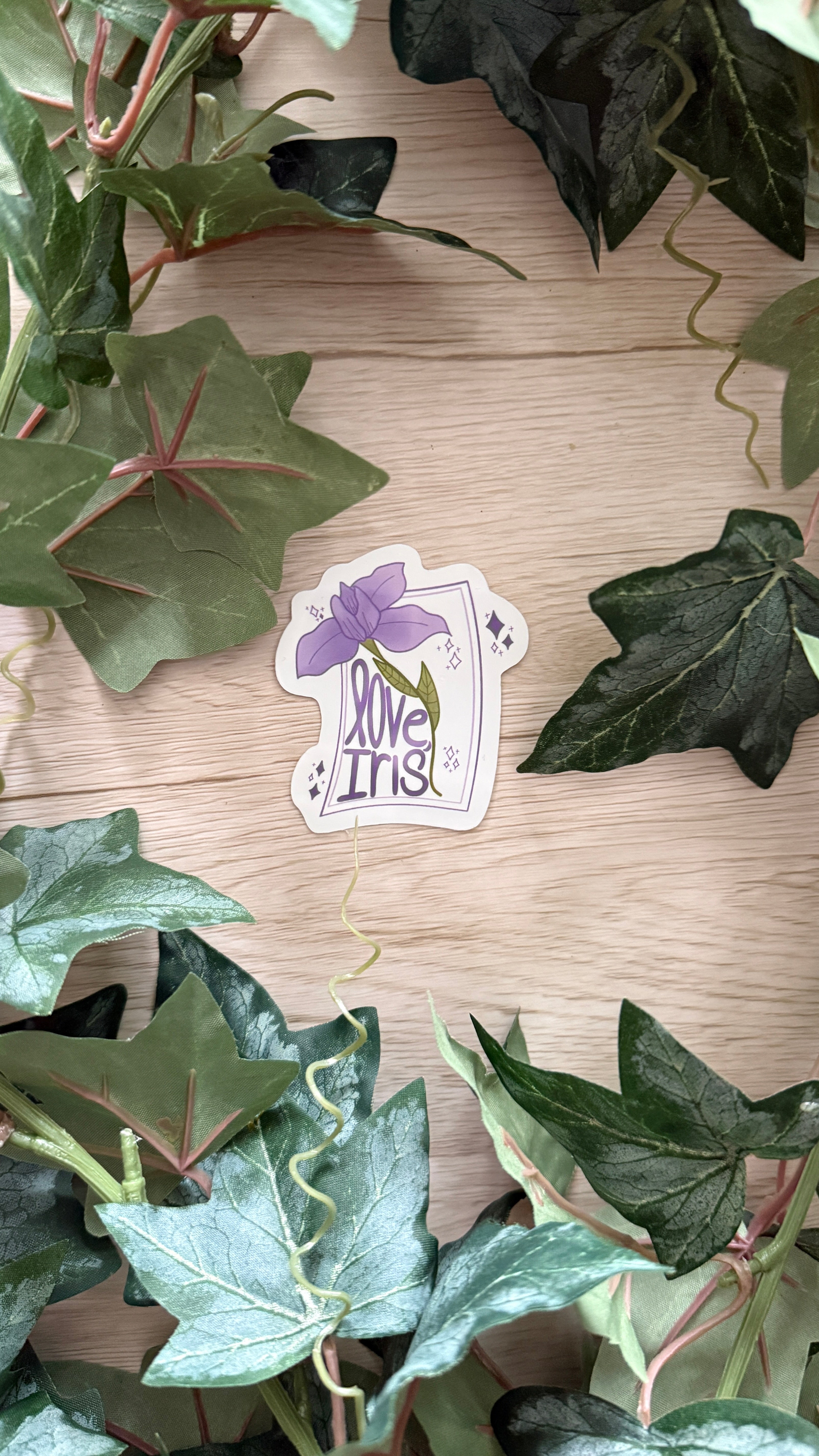 Love, Iris Sticker