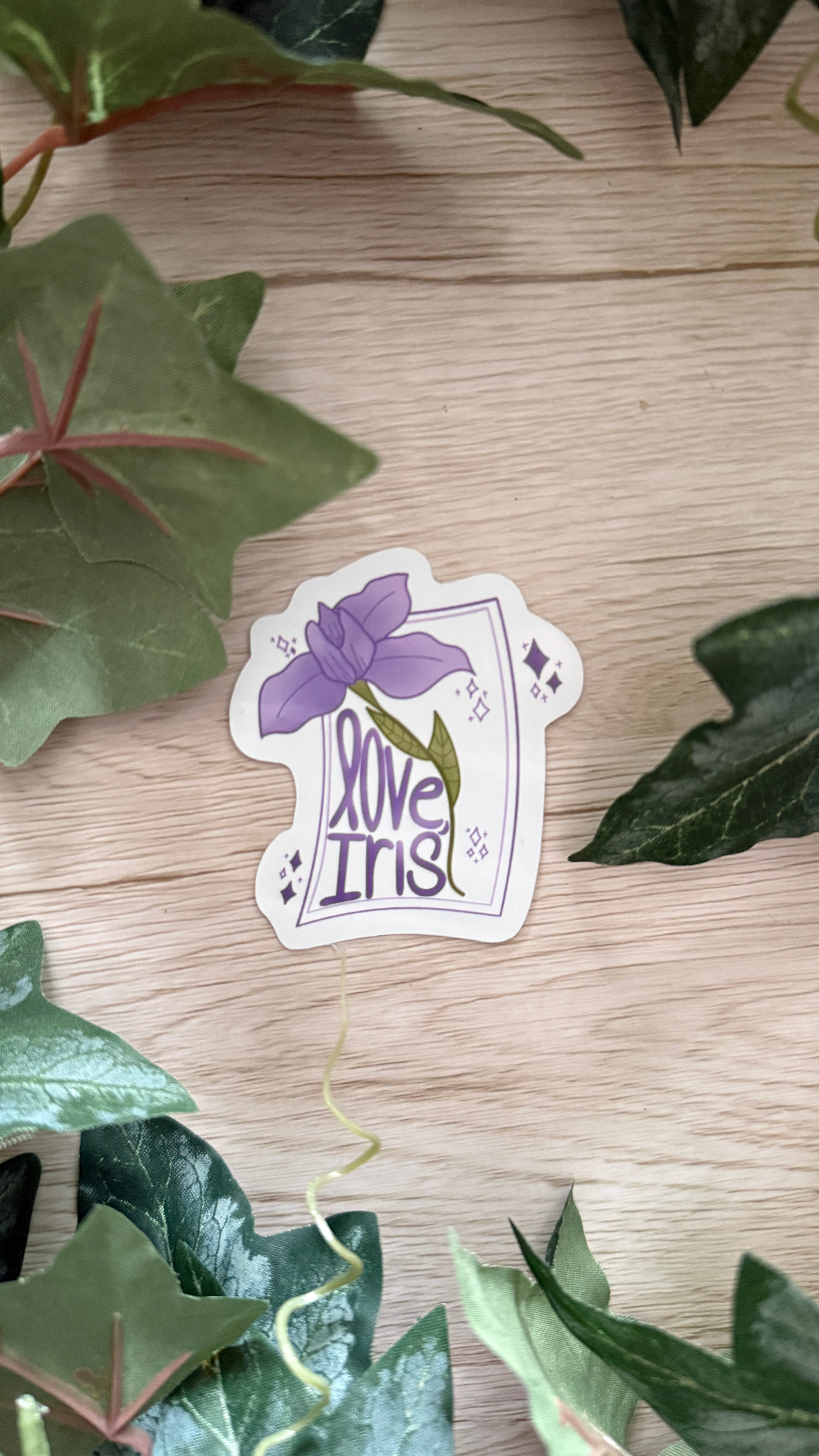 Love, Iris Sticker