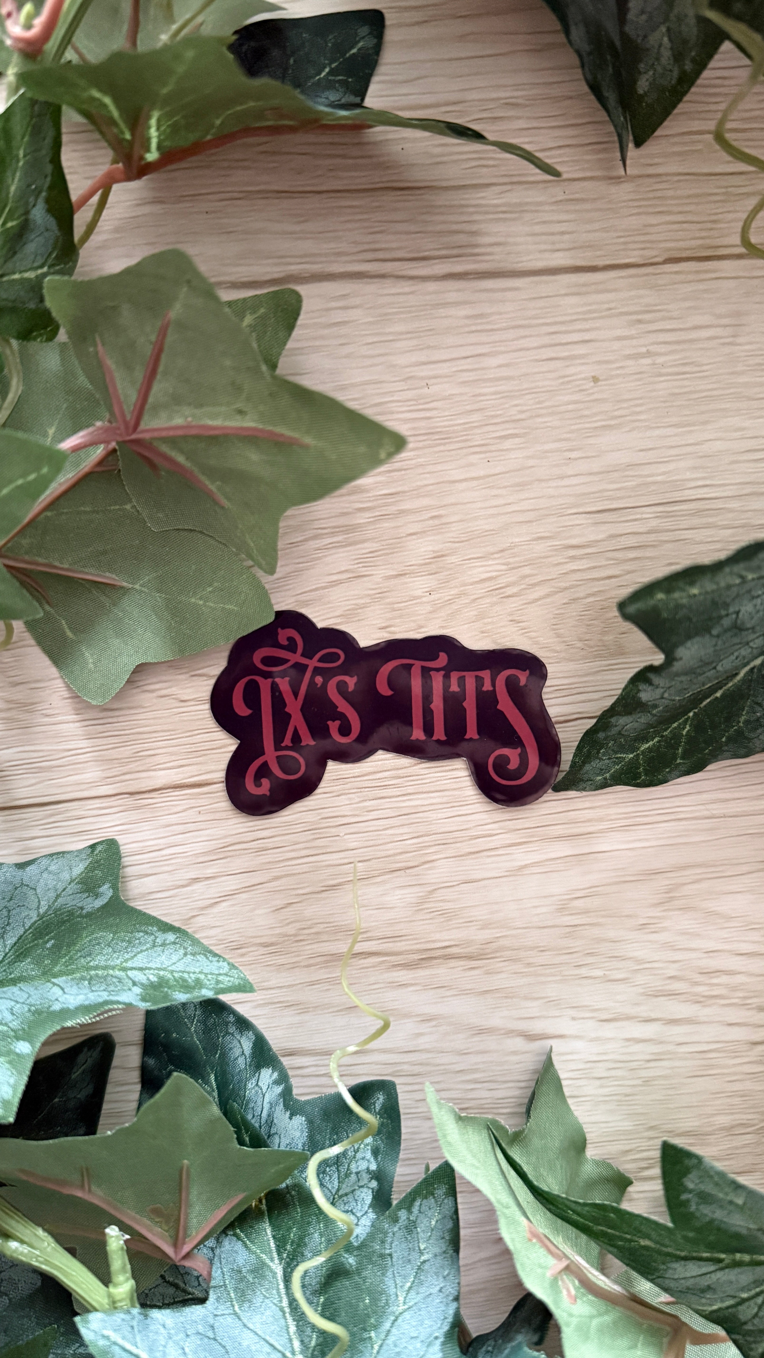 Ix's Tits Sticker