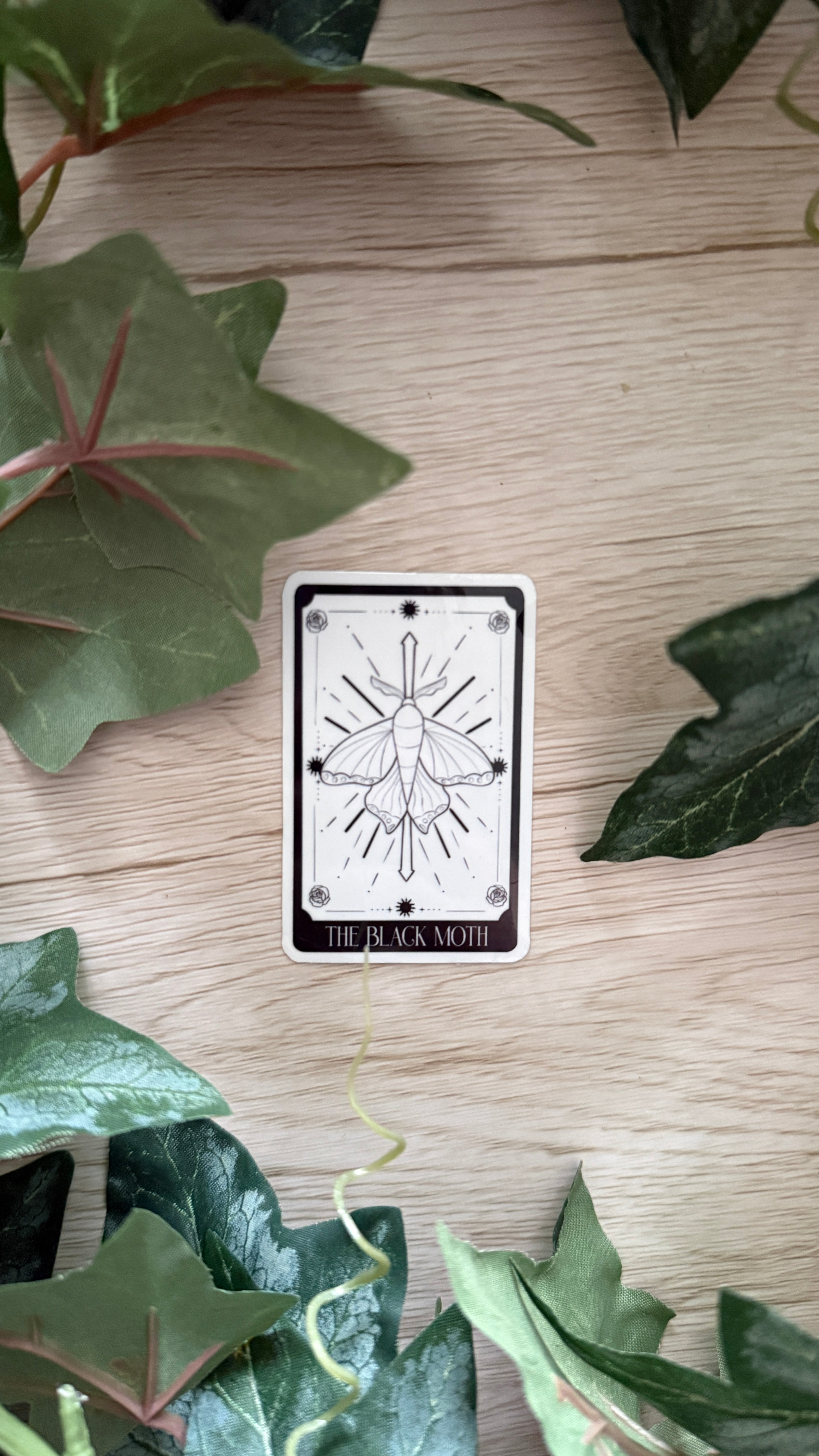 The Black Moth Sticker