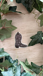 Cowboy Boot Sticker
