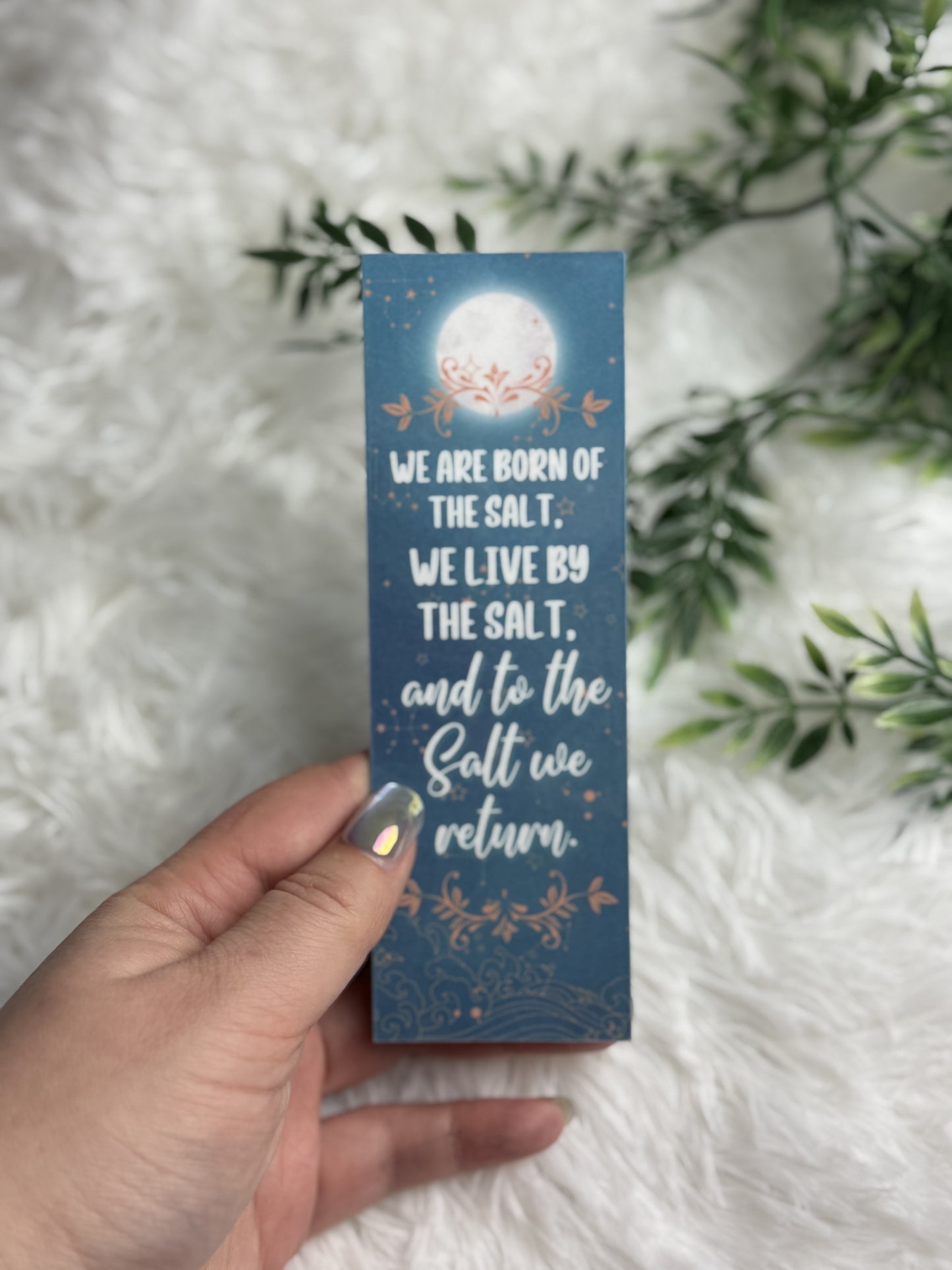 We Are Born of the Salt Bookmark | Sisters of the Salt