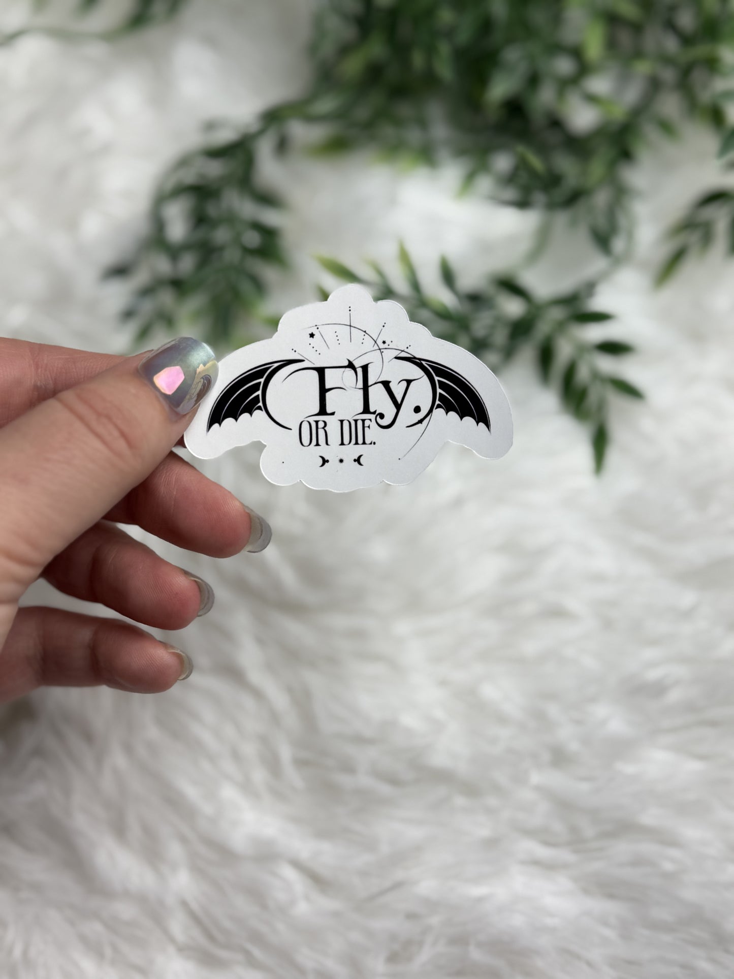 Fly or Die Sticker | Fourth Wing