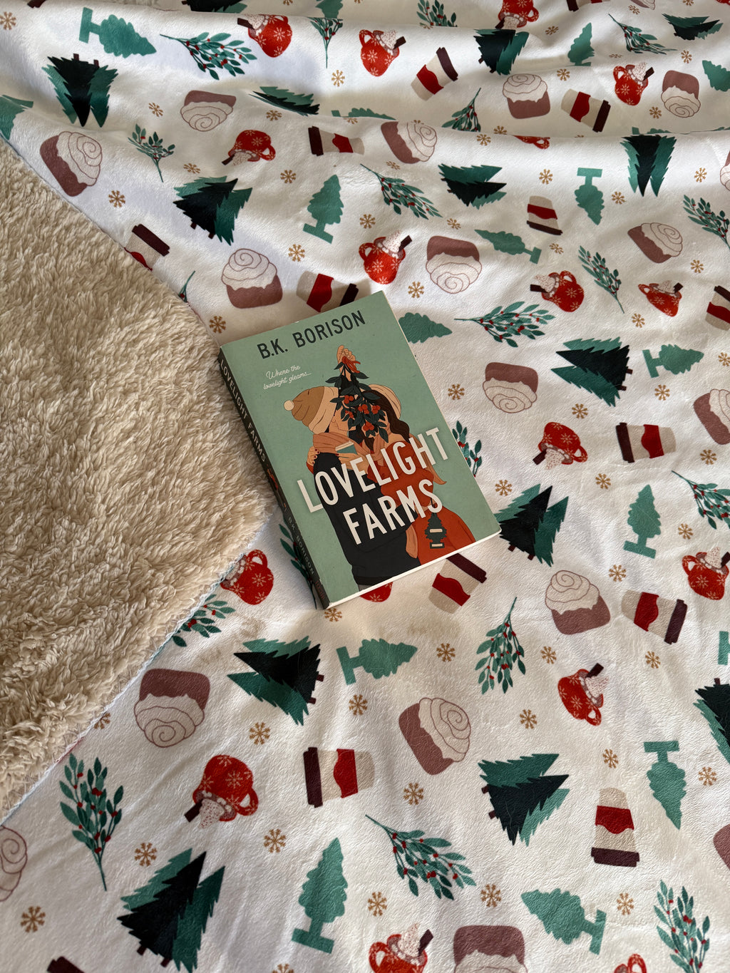 Lovelight Farms Sherpa Fleece Blanket