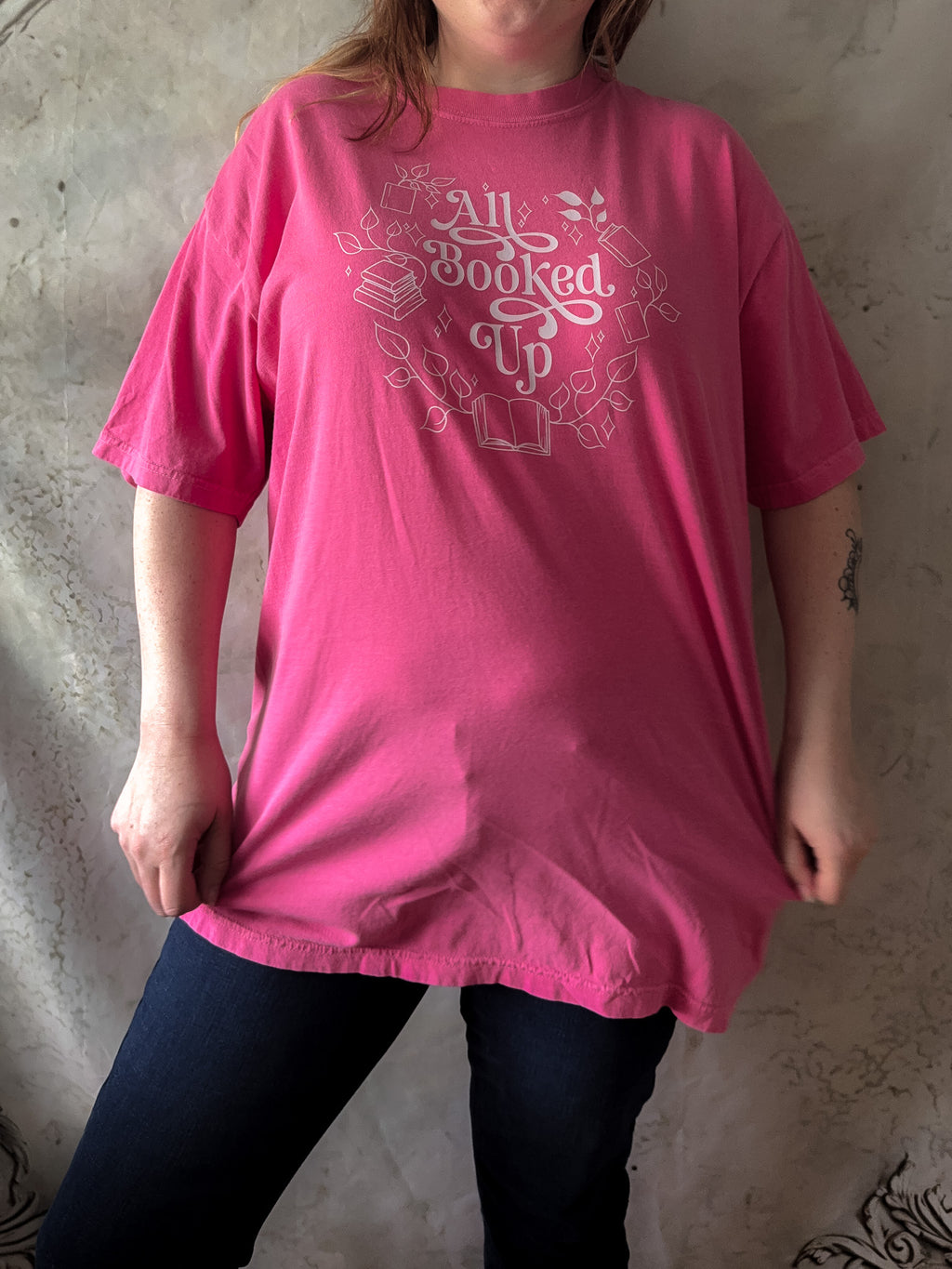All Booked Up Crunchberry Comfort Color [Sample]