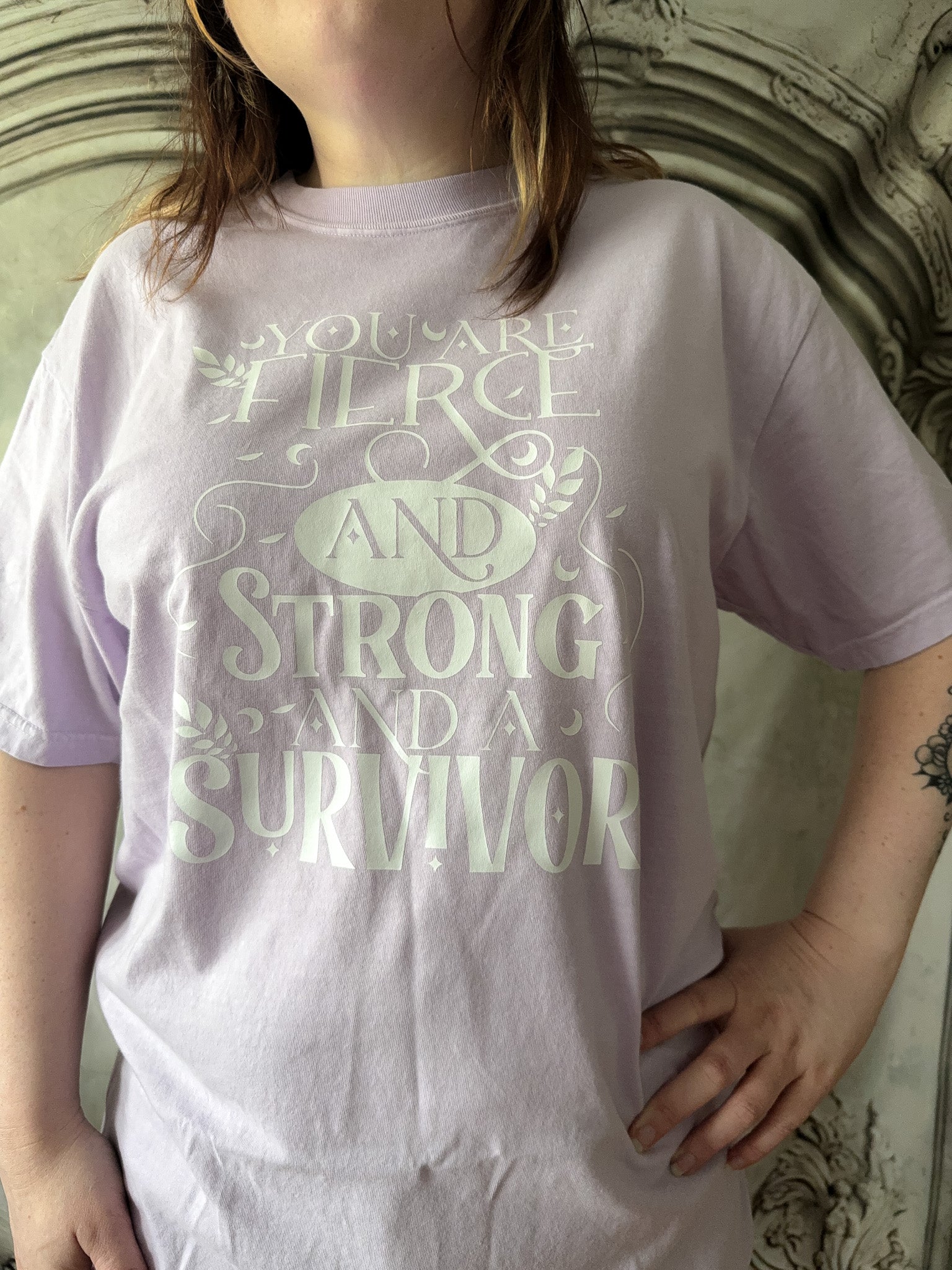 You Are Fierce and Strong Tee [SAMPLE]