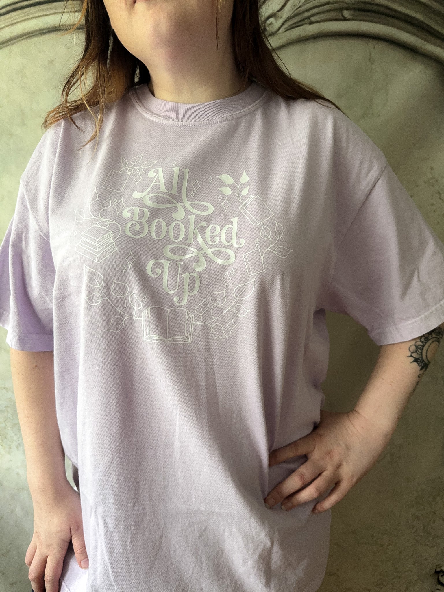 All Booked Up Orchid Comfort Color [Sample]
