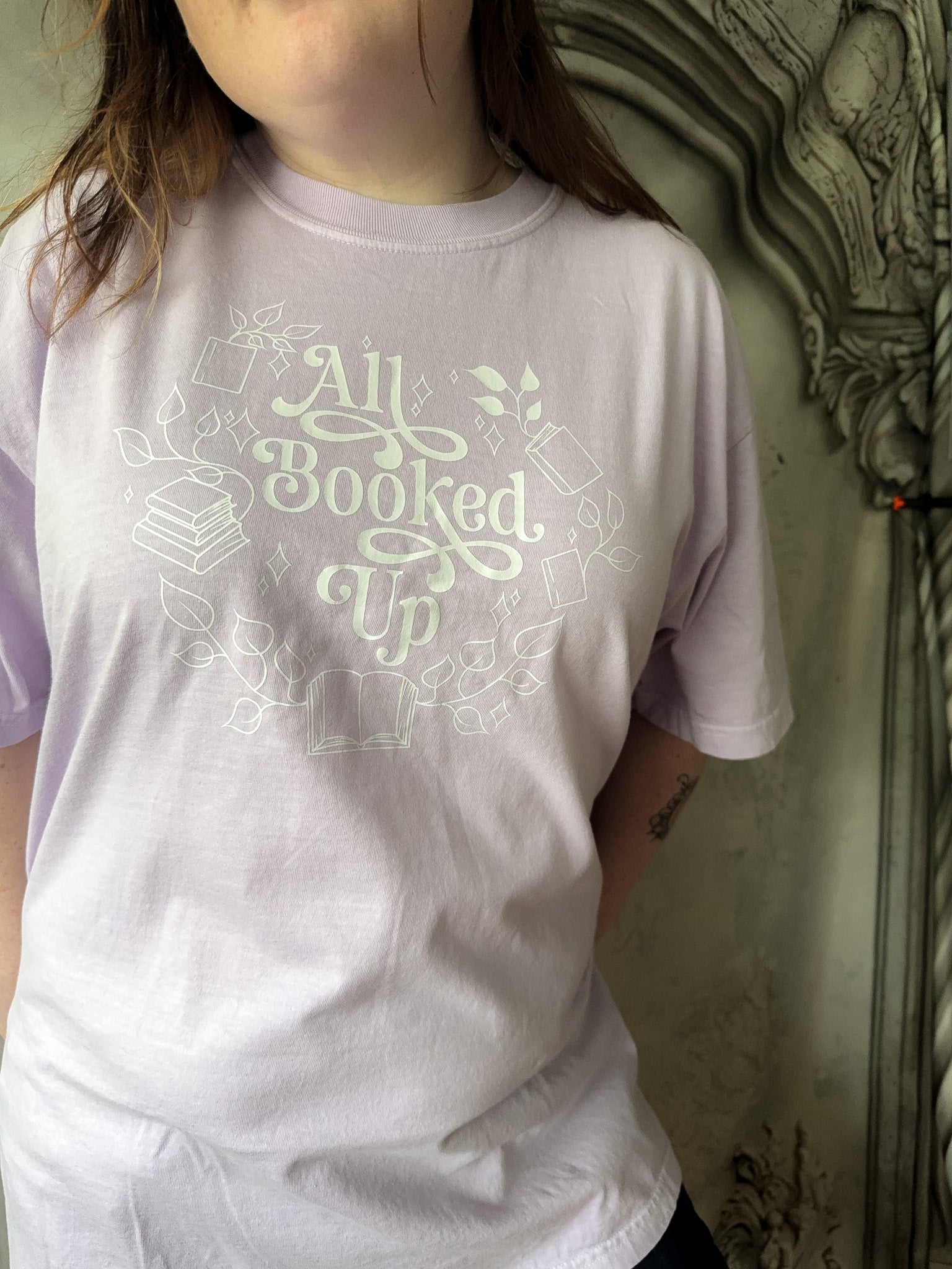 All Booked Up Orchid Comfort Color [Sample]