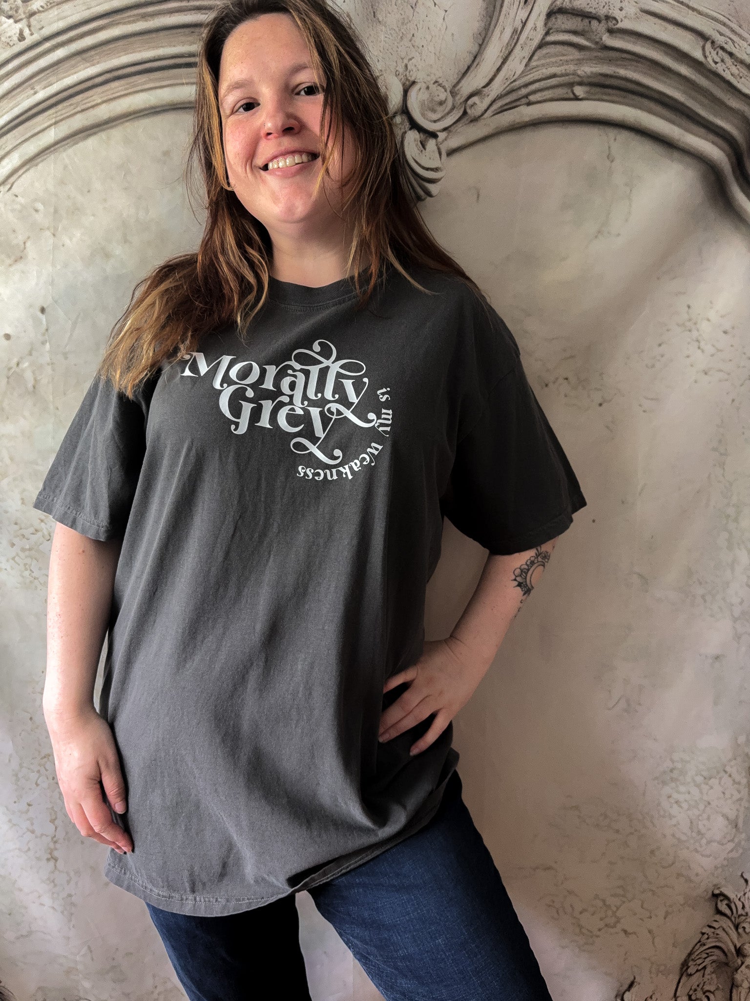 Morally Grey Is My Weakness Tee [SAMPLE]