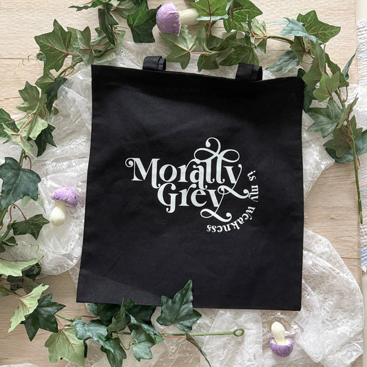 Morally Grey Tote Bag [SAMPLE]