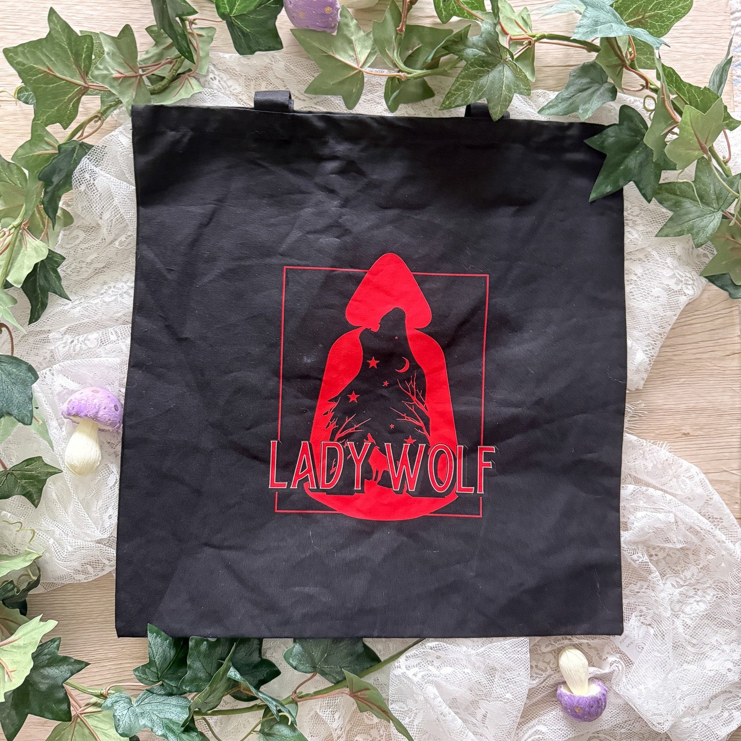Lady Wolf Tote Bag [SAMPLE]