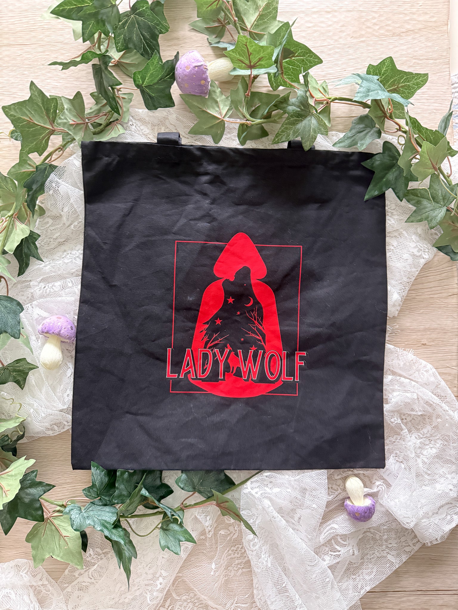 Lady Wolf Tote Bag [SAMPLE]